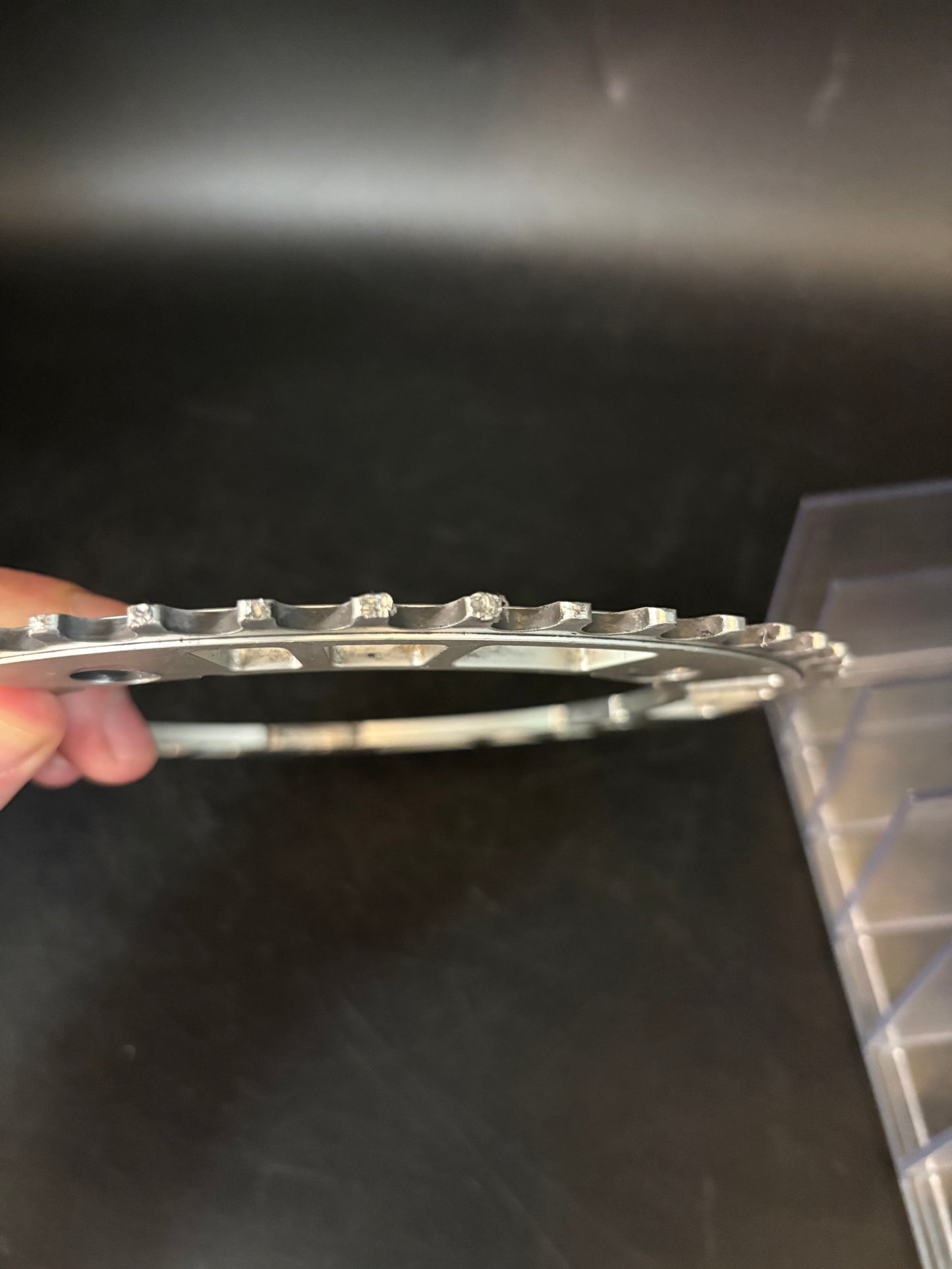 Aarn Chainring Silver 47t DAMAGED