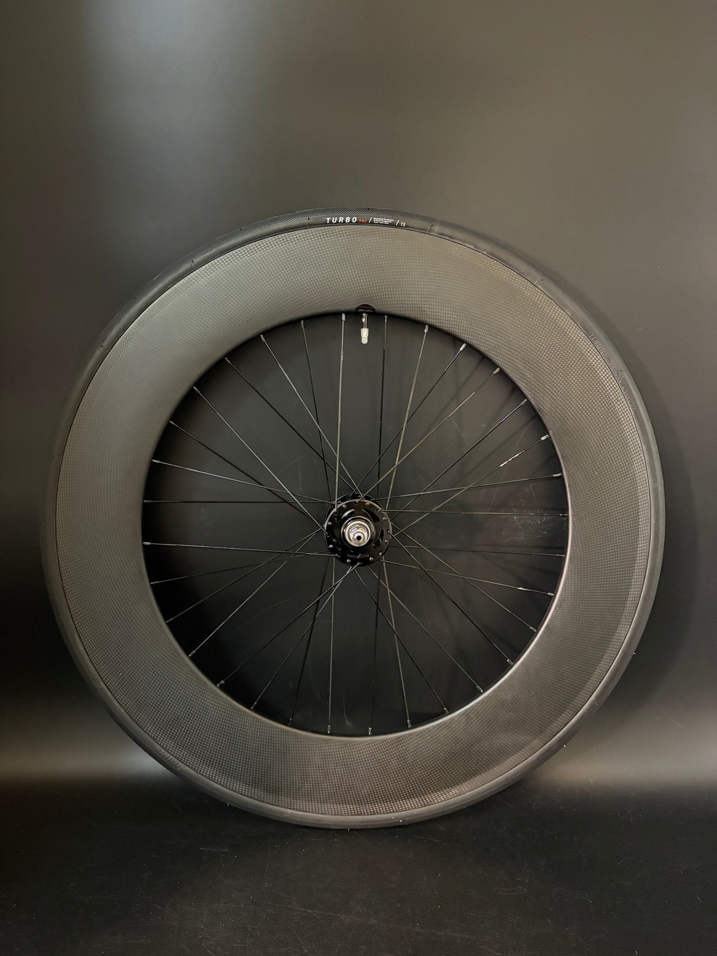 Unbranded 90mm Carbon Clincher / Novatec Wheelset 32h