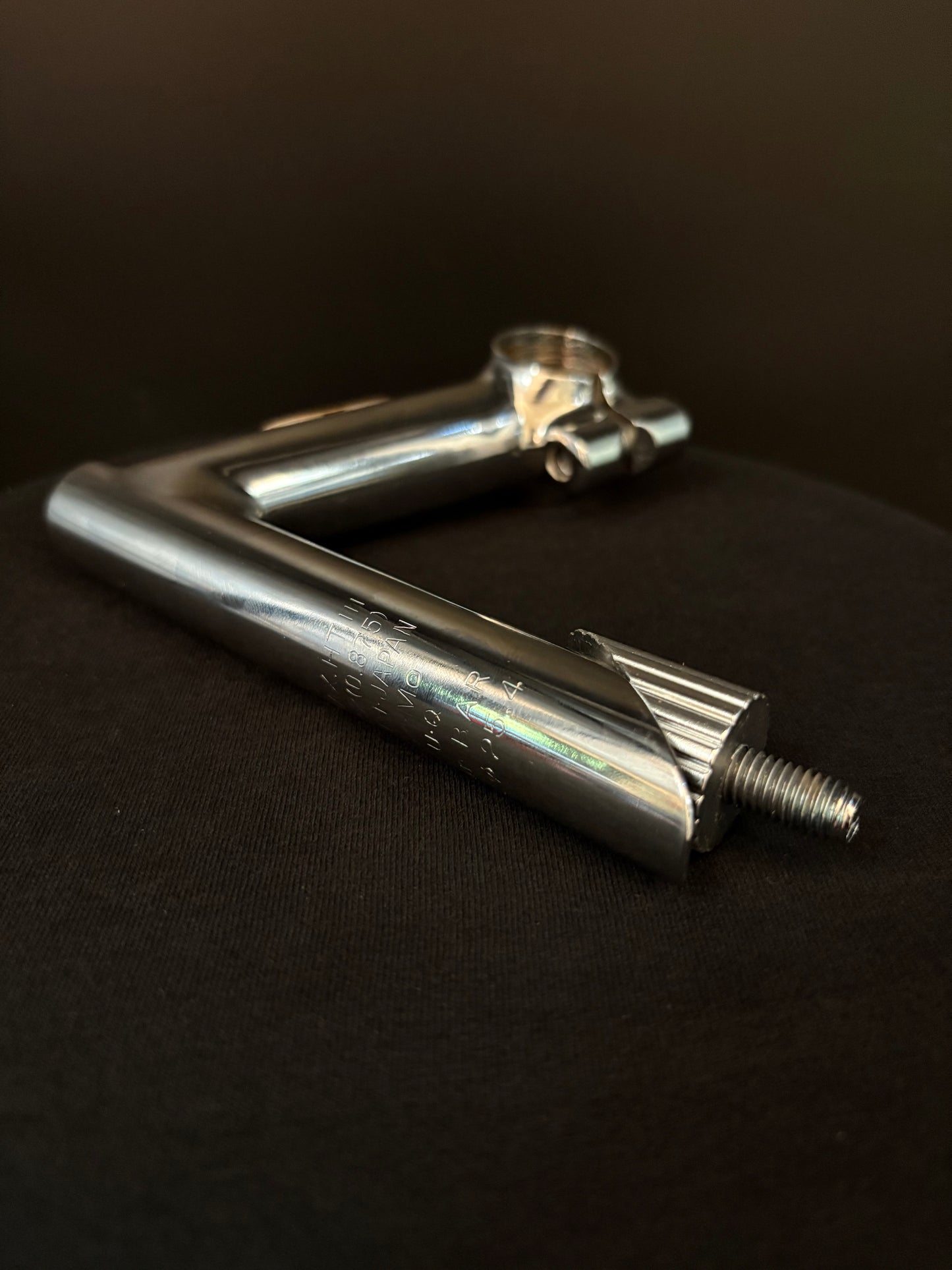 Nitto Craft Quill Stem Silver 100mm 25.4