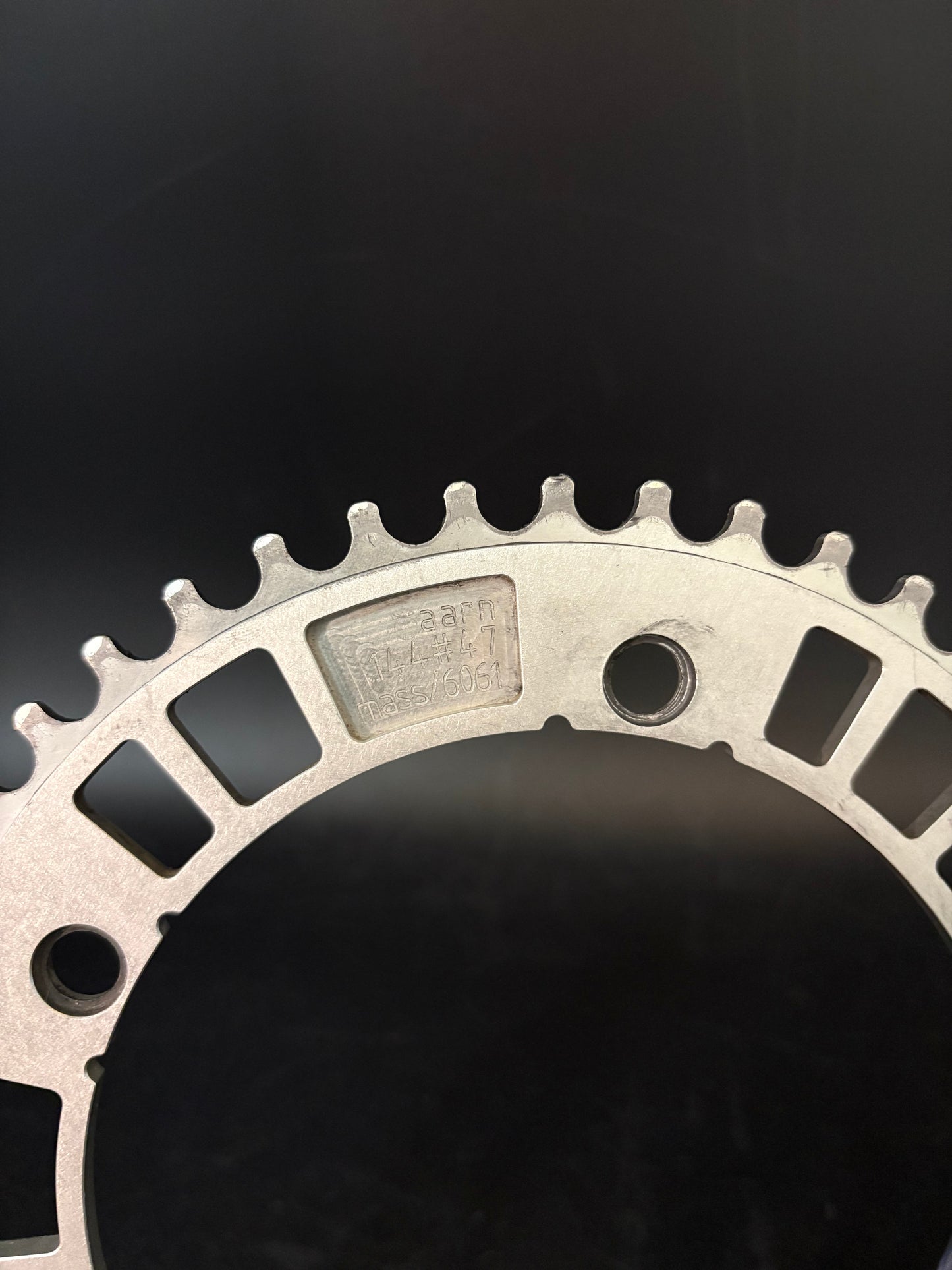 Aarn Chainring Silver 47t DAMAGED