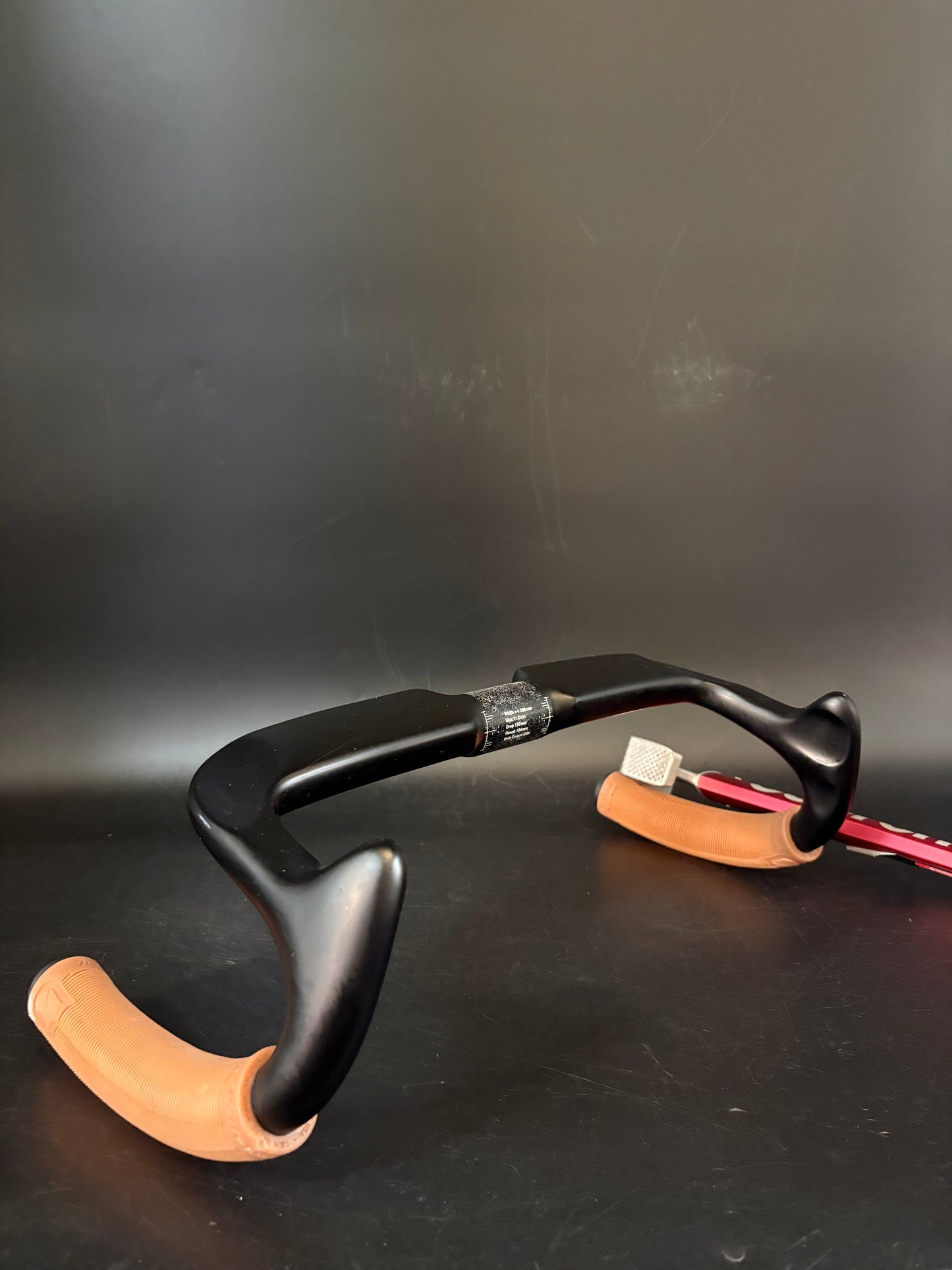 Unbranded Bunch Track Drop Handlebar Carbon 39cm 31.8