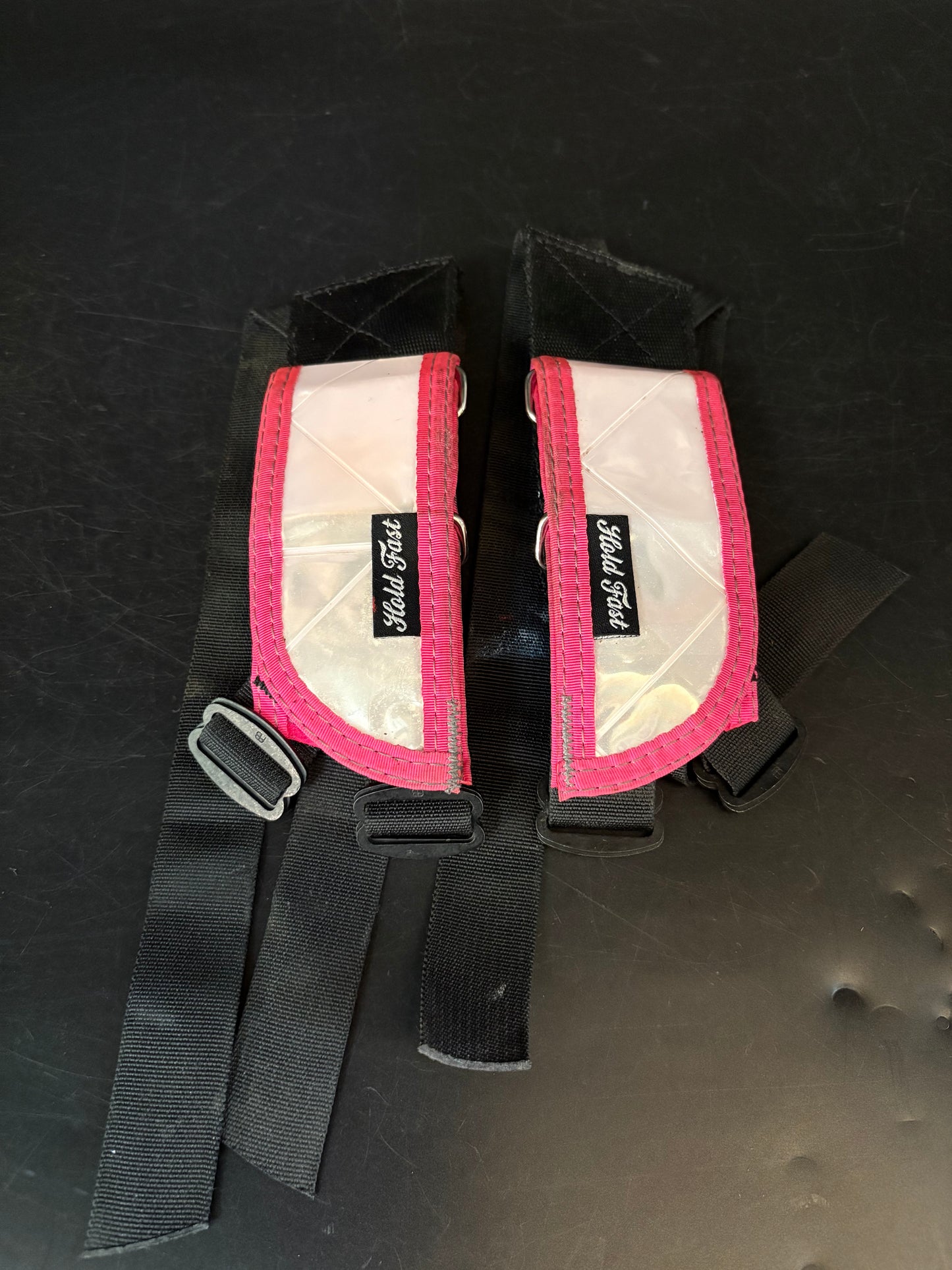 Hold Fast Straps Pink Reflective