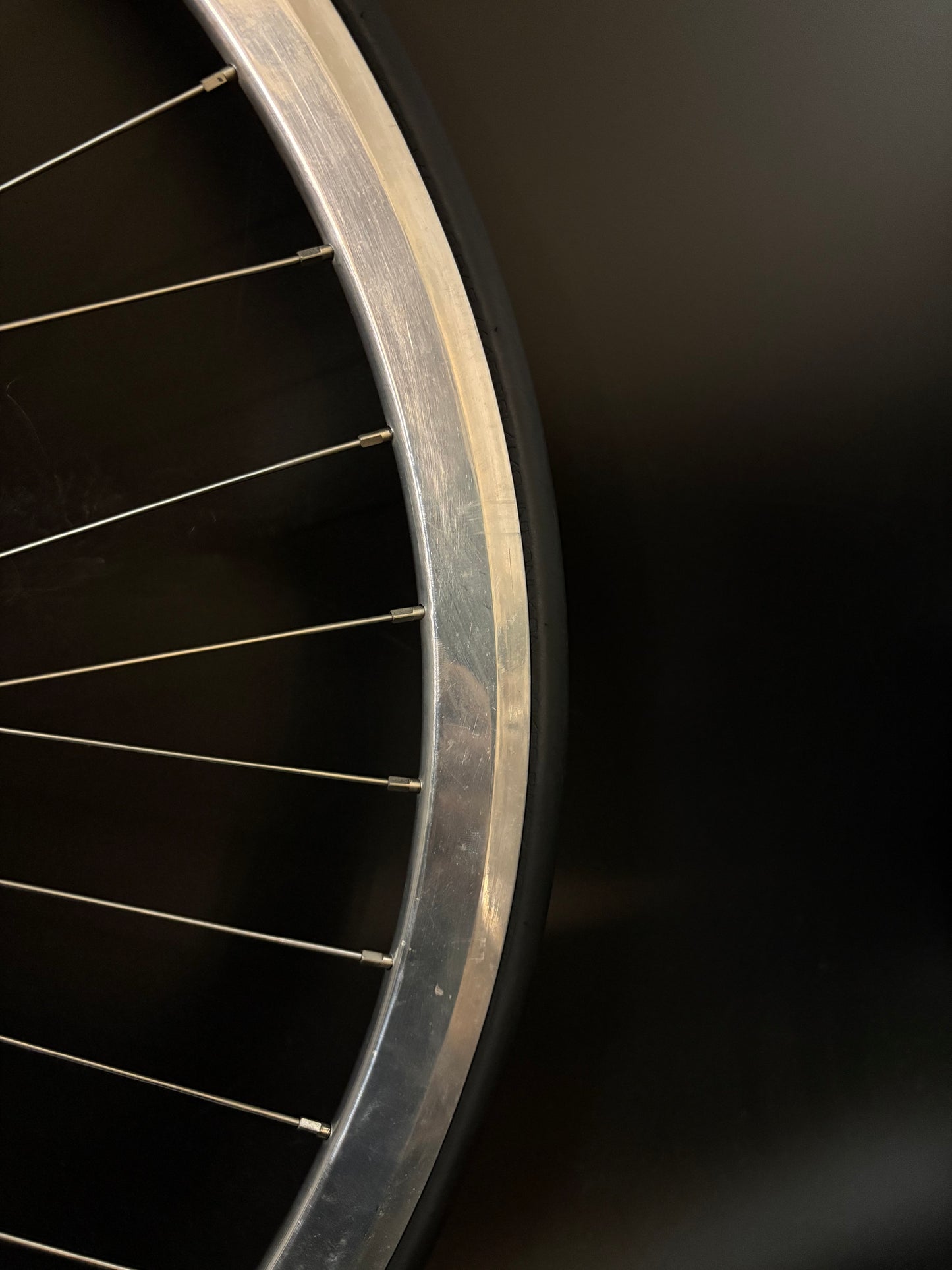 Velocity Deep V Silver / Phil Wood LF Wheelset 32/36h