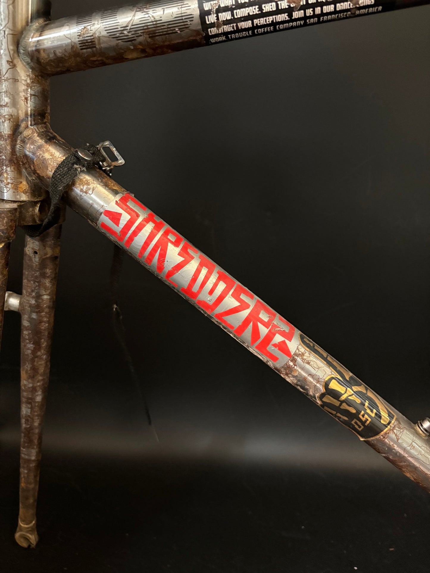 Chas’ Cinelli Mash Work Frameset Raw Prototype #2 55cm