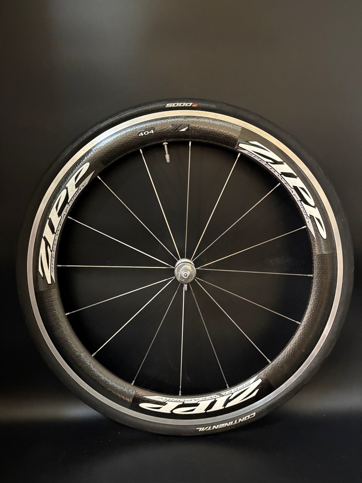 Zipp 404 Carbon Clincher Front Wheel 16h