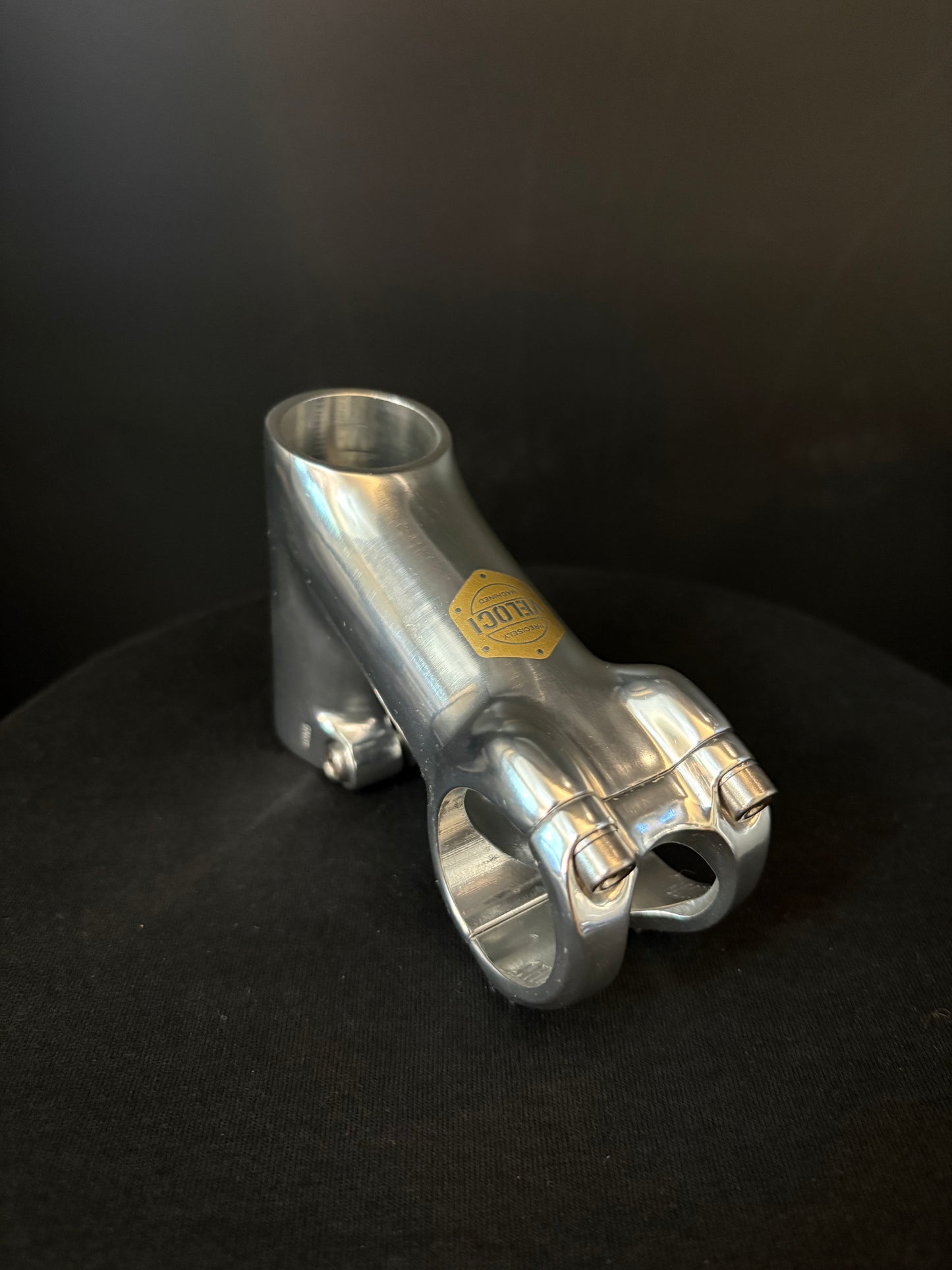 Veloci Spacerless Stem Silver 80mm 31.8 15deg