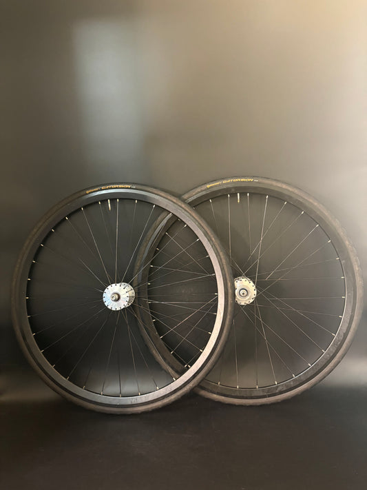 Velocity Deep V Black / Phil Wood Wheelset 32h