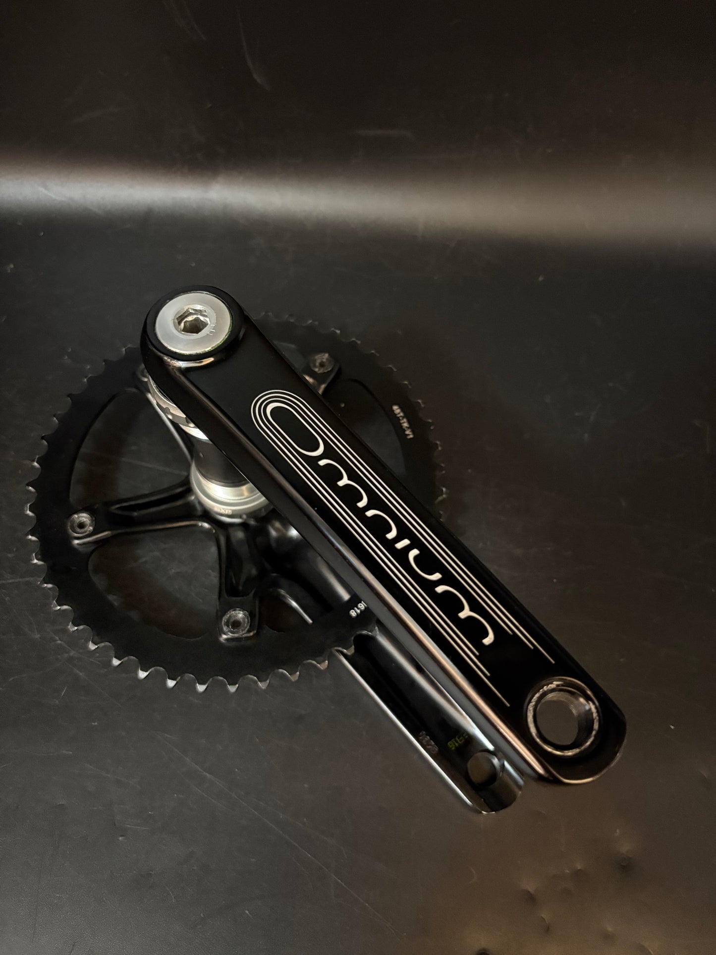 Sram Omnium Crankset Black 167.5mm 48t