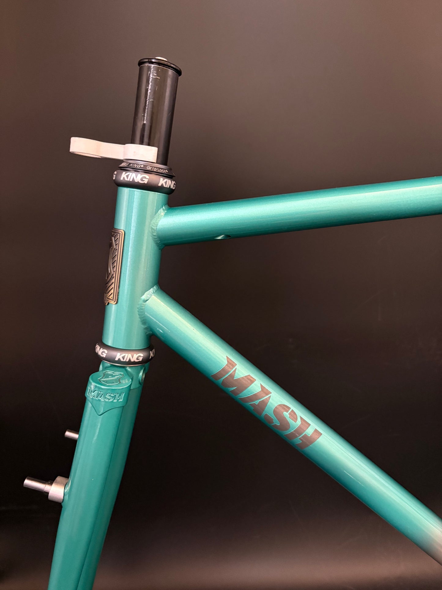 Mash Steel Frameset Teal/Raw 55cm Medium