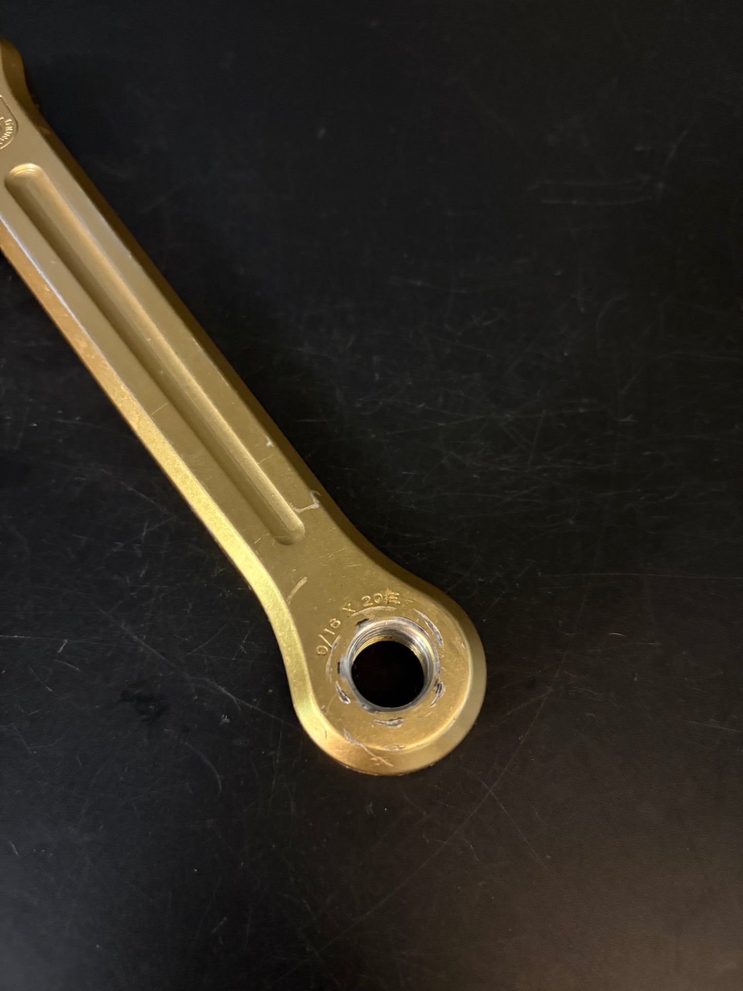 Campagnolo Strada Crankset Gold 170mm 144bcd 44t