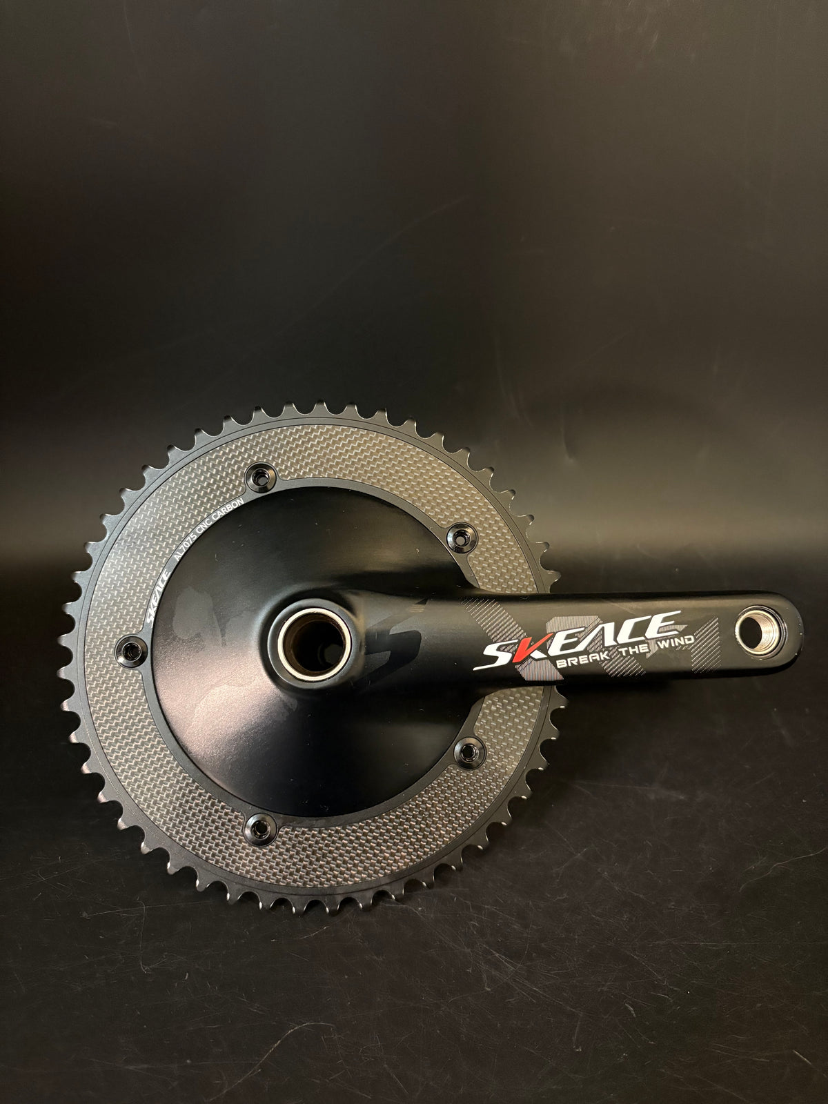Skeace Break the Wind Crankset Black 165mm 49t