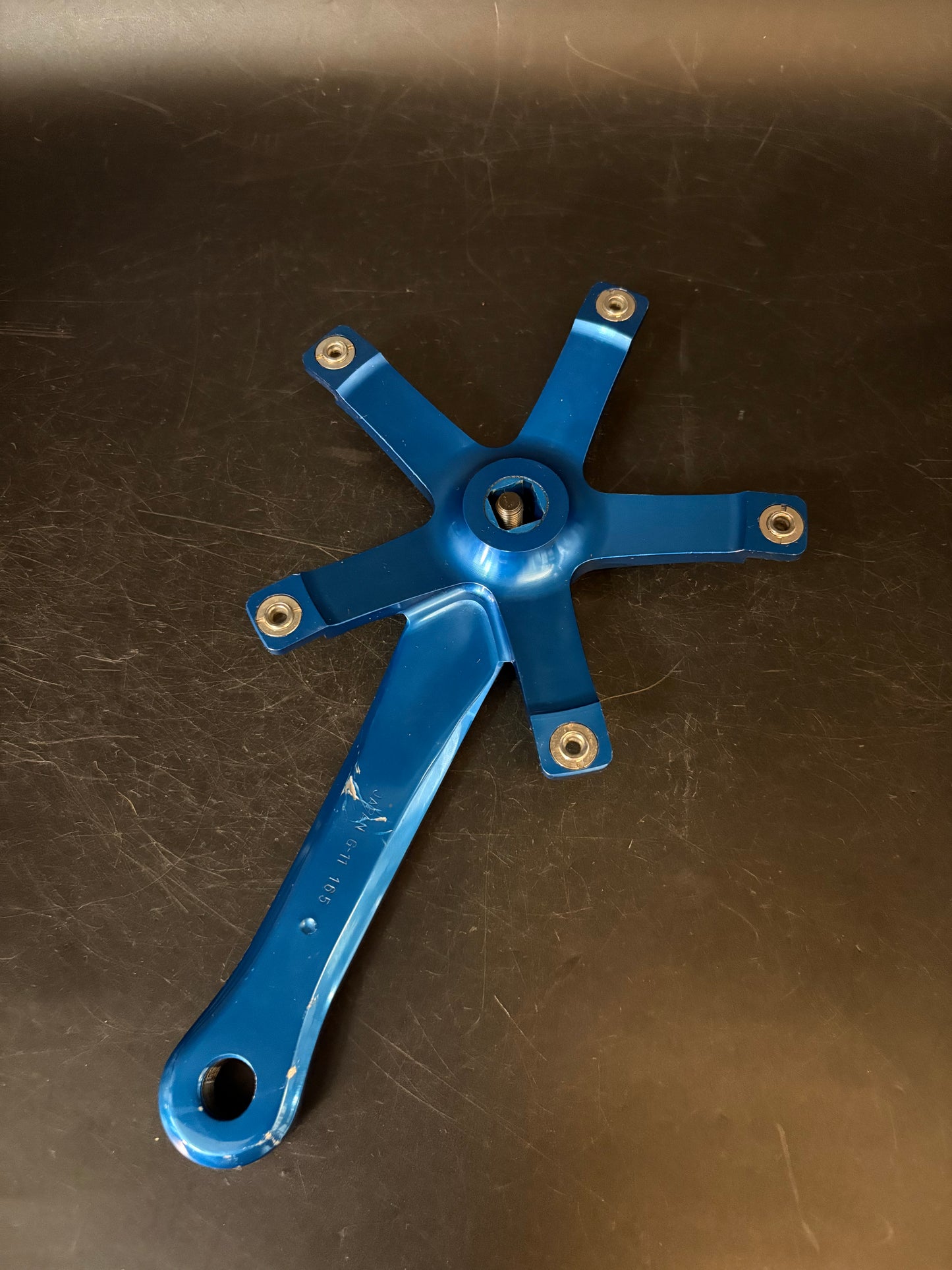 Sugino 75 Cranks Blue 165mm