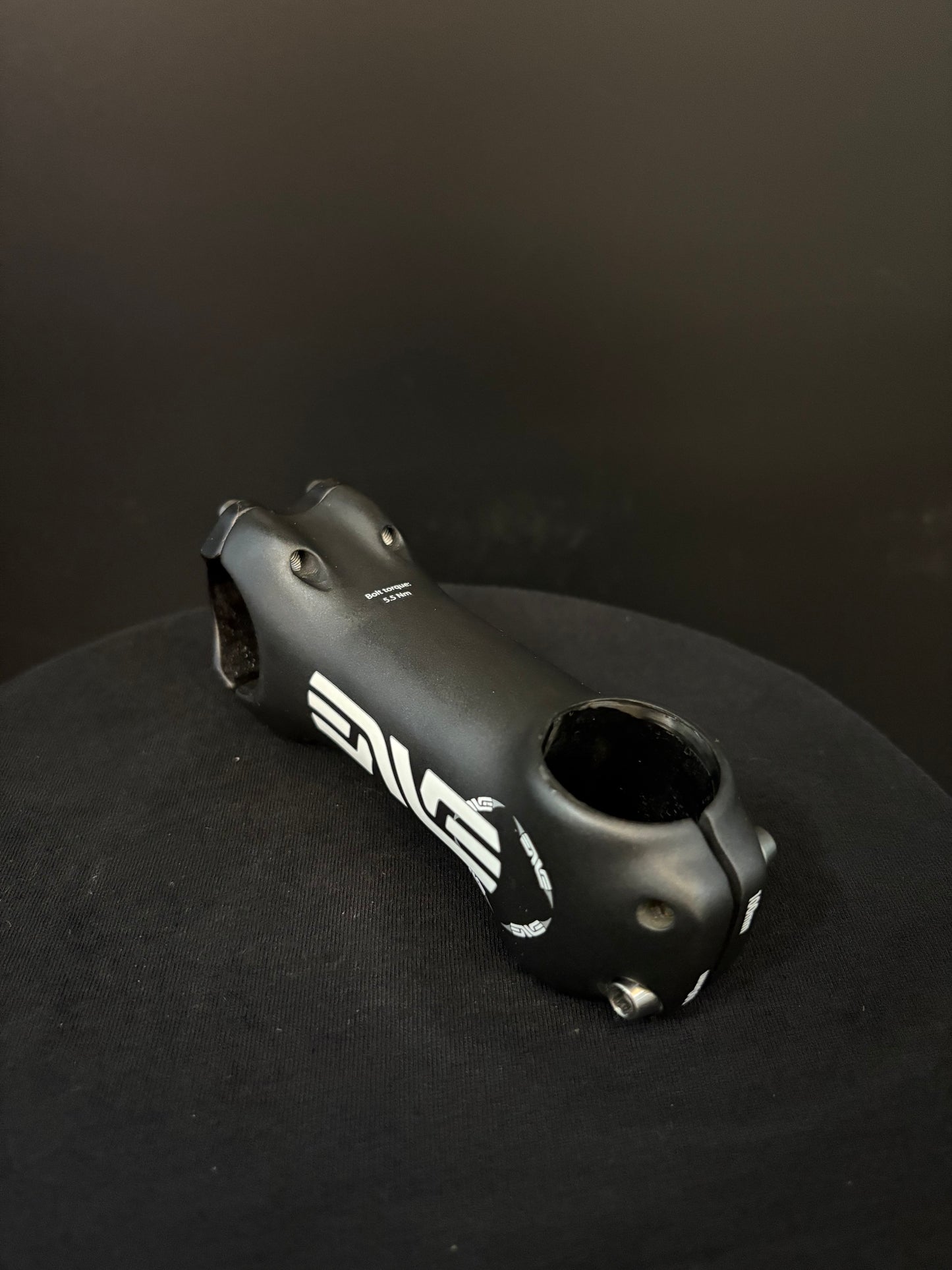 Enve White Logo Stem Carbon 100mm 31.8 6deg