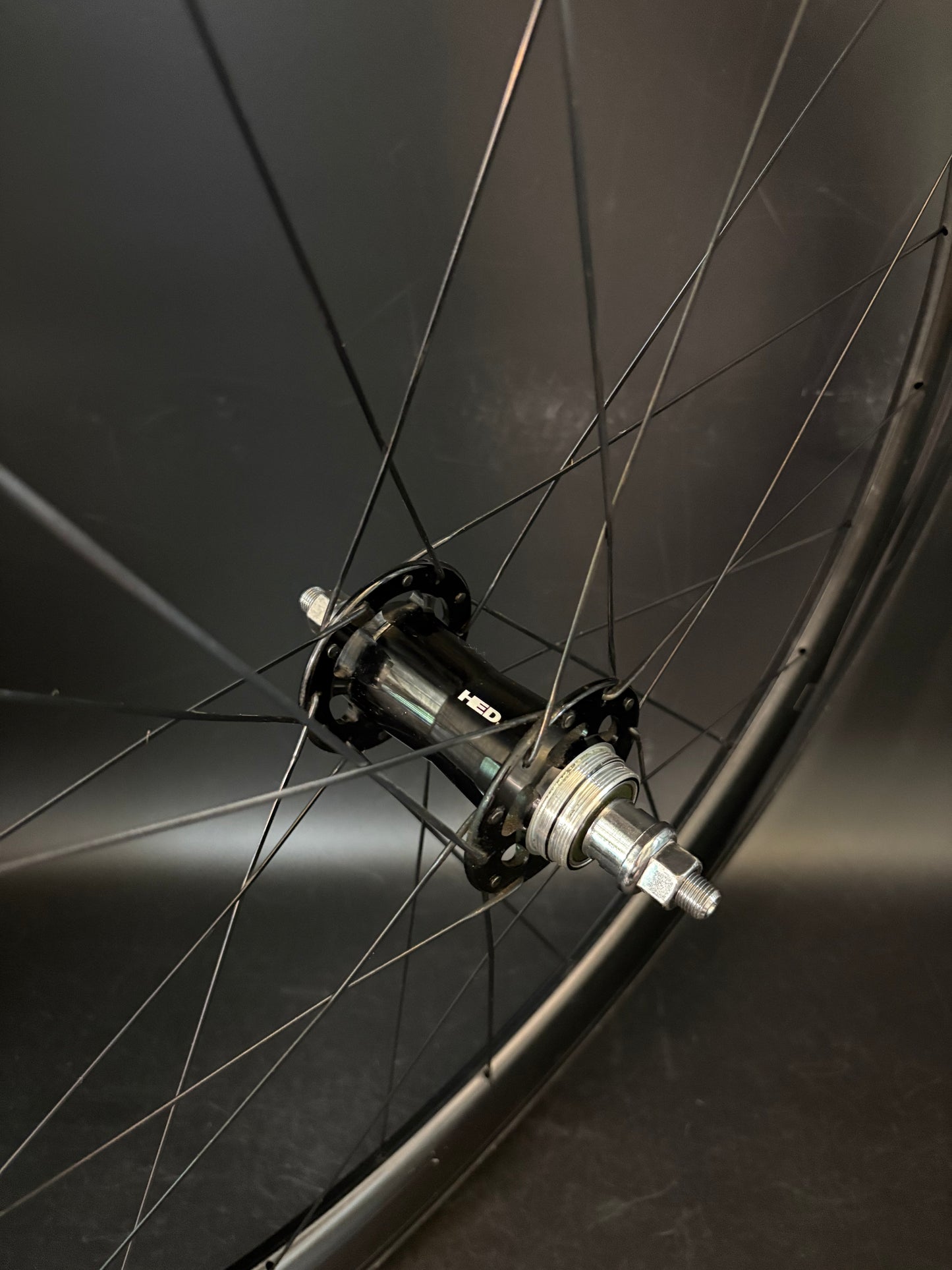 HED Jet RC6 Black Disc Wheelset Carbon 24h