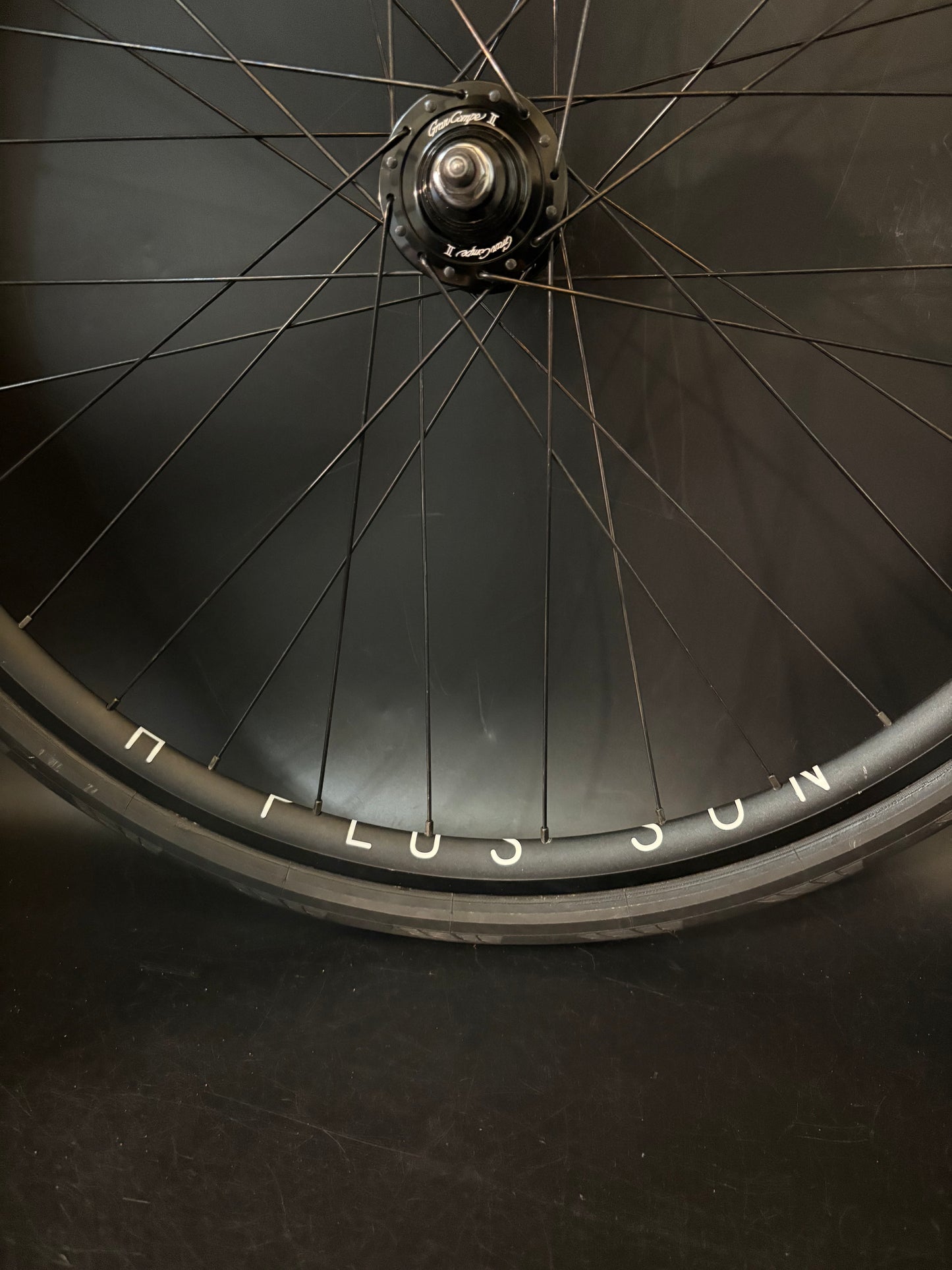 H Plus Son Archetype / Gran Compe HF Wheelset Black 32h Tubeless