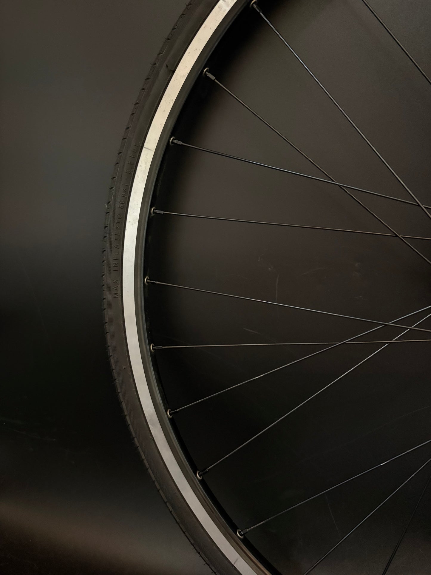 Mavic Open Pro / Phil Wood HF Wheelset Black 32h