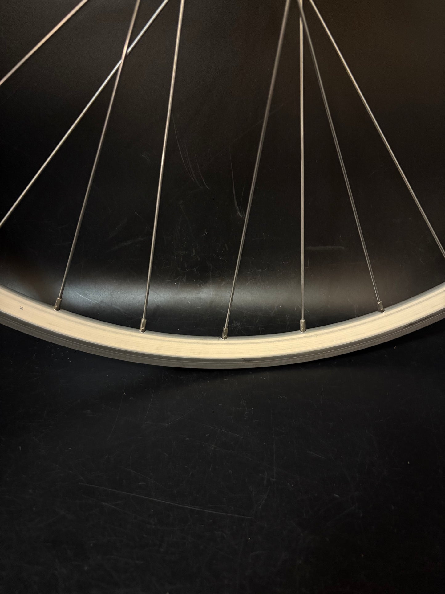 Velocity A23 Silver / Phil Wood Wheelset 32h