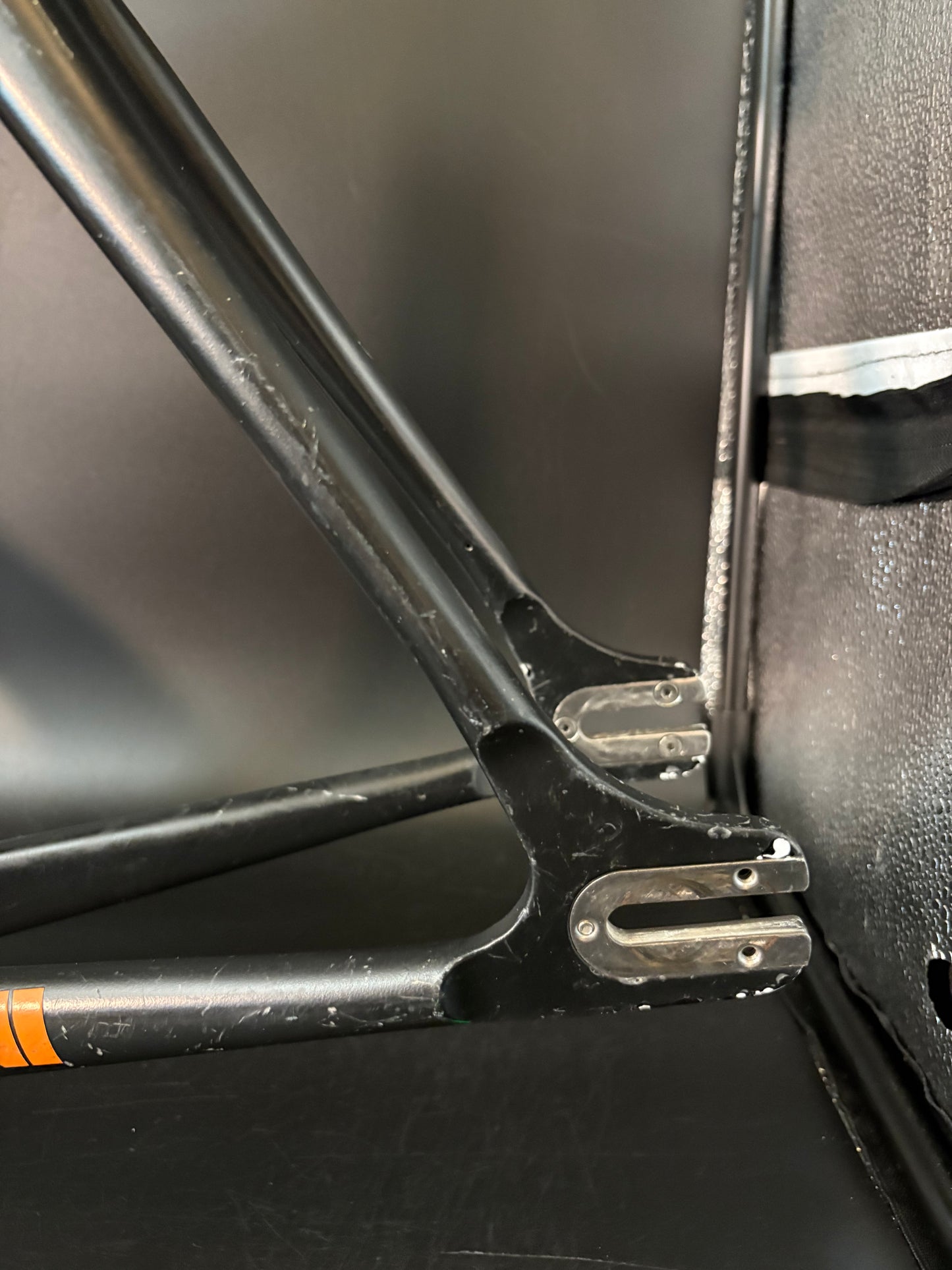 Cinelli Mash Histogram Frameset Black/Orange 53cm Medium