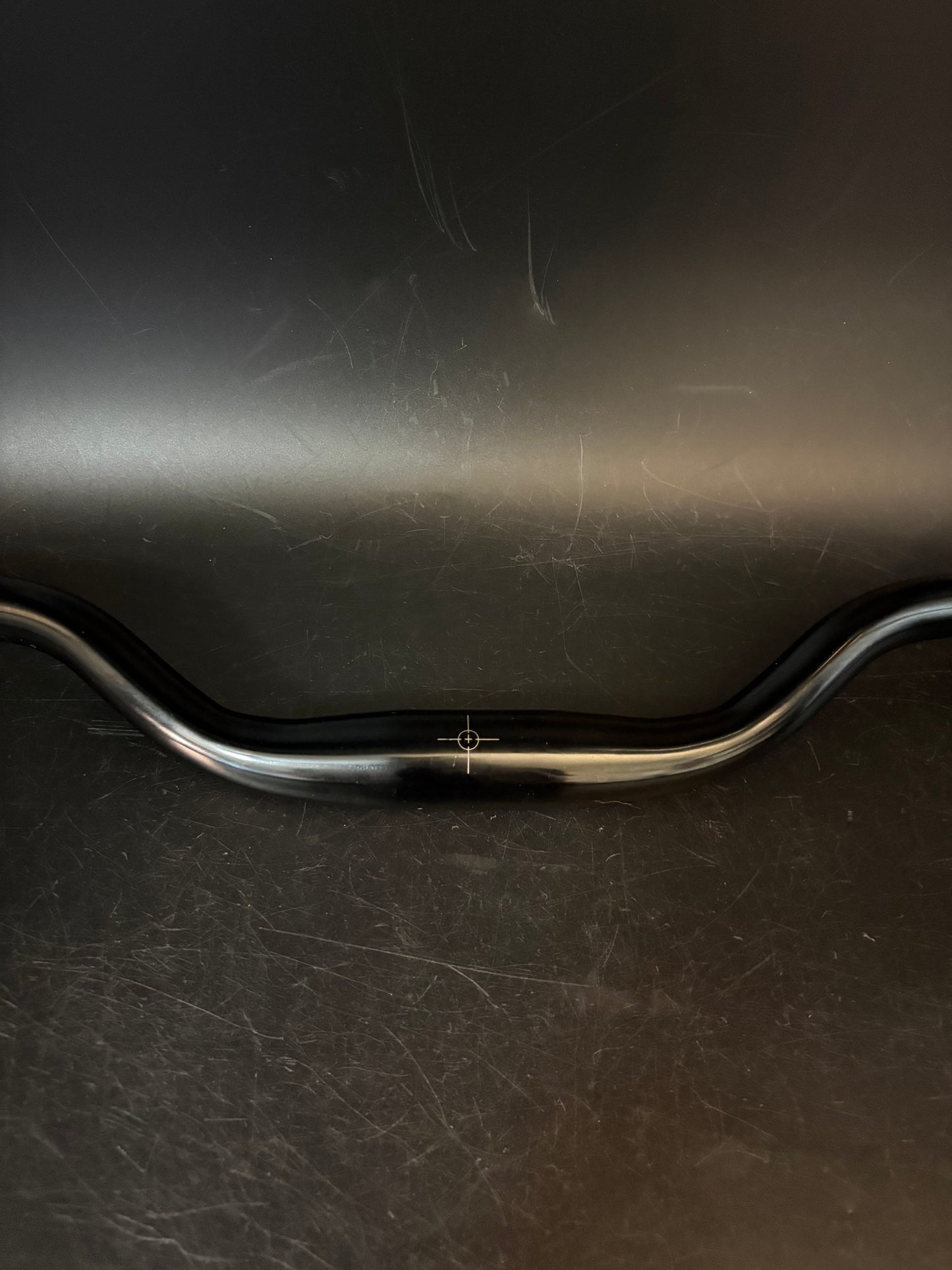 Unbranded Riser Handlebar Black 700mm 31.8
