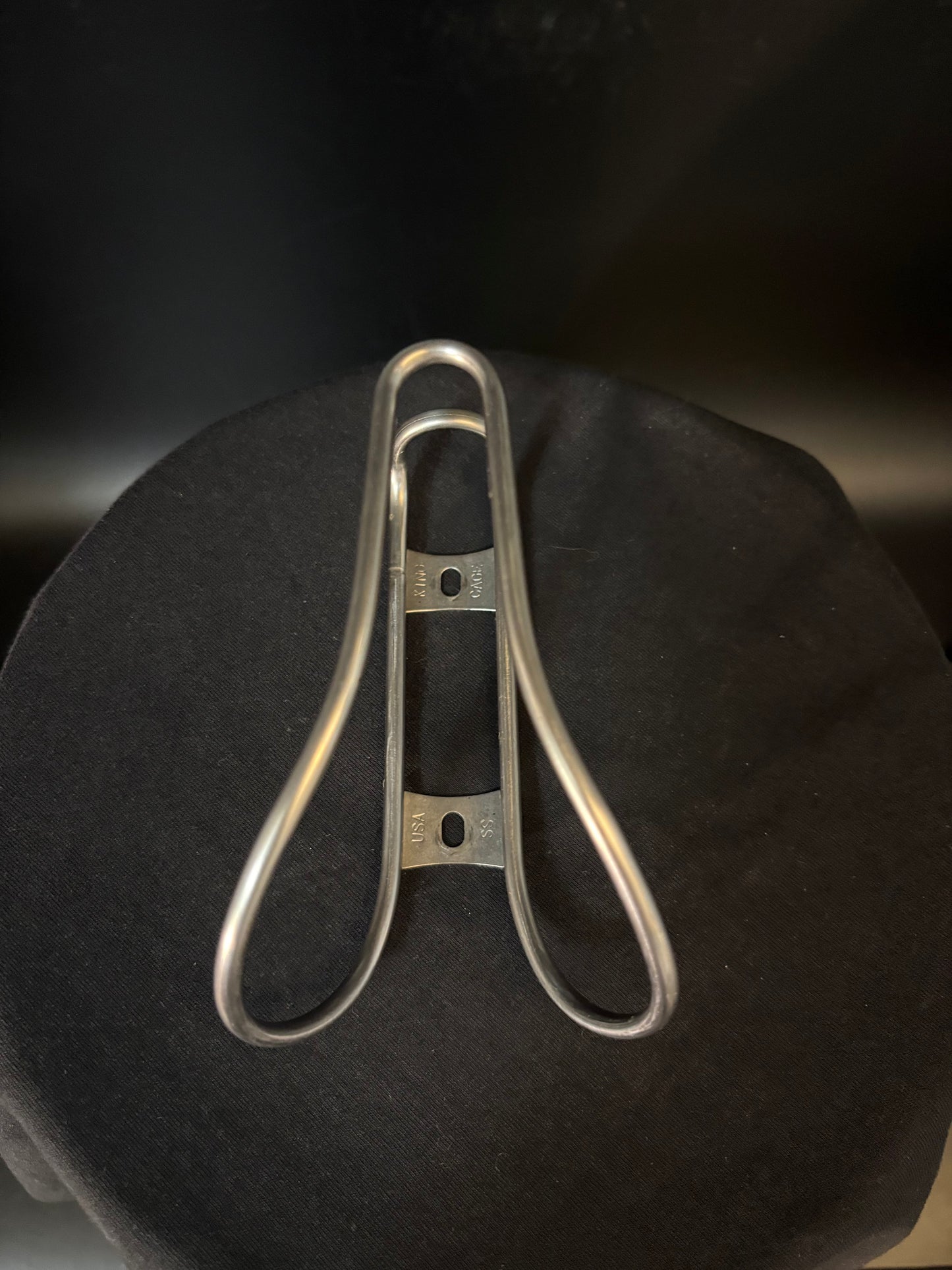 King Cage Iris Bottle Cage Stainless Steel