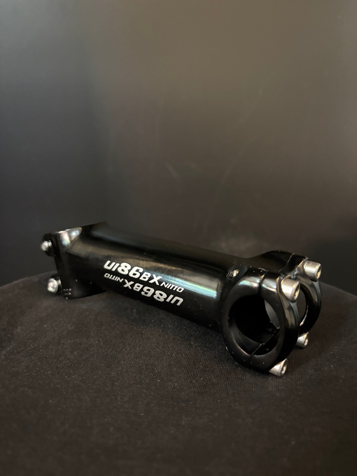 Nitto UI-86BX Stem Black 120mm 26.0 17deg w/ Shim