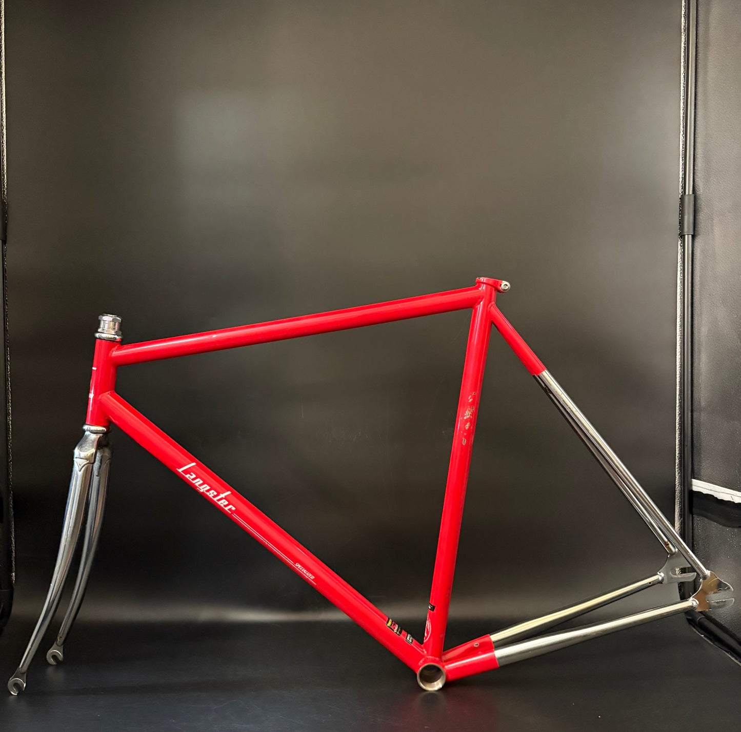 Specialized Langster Steel Frameset Red 55cm TT 56cm ST