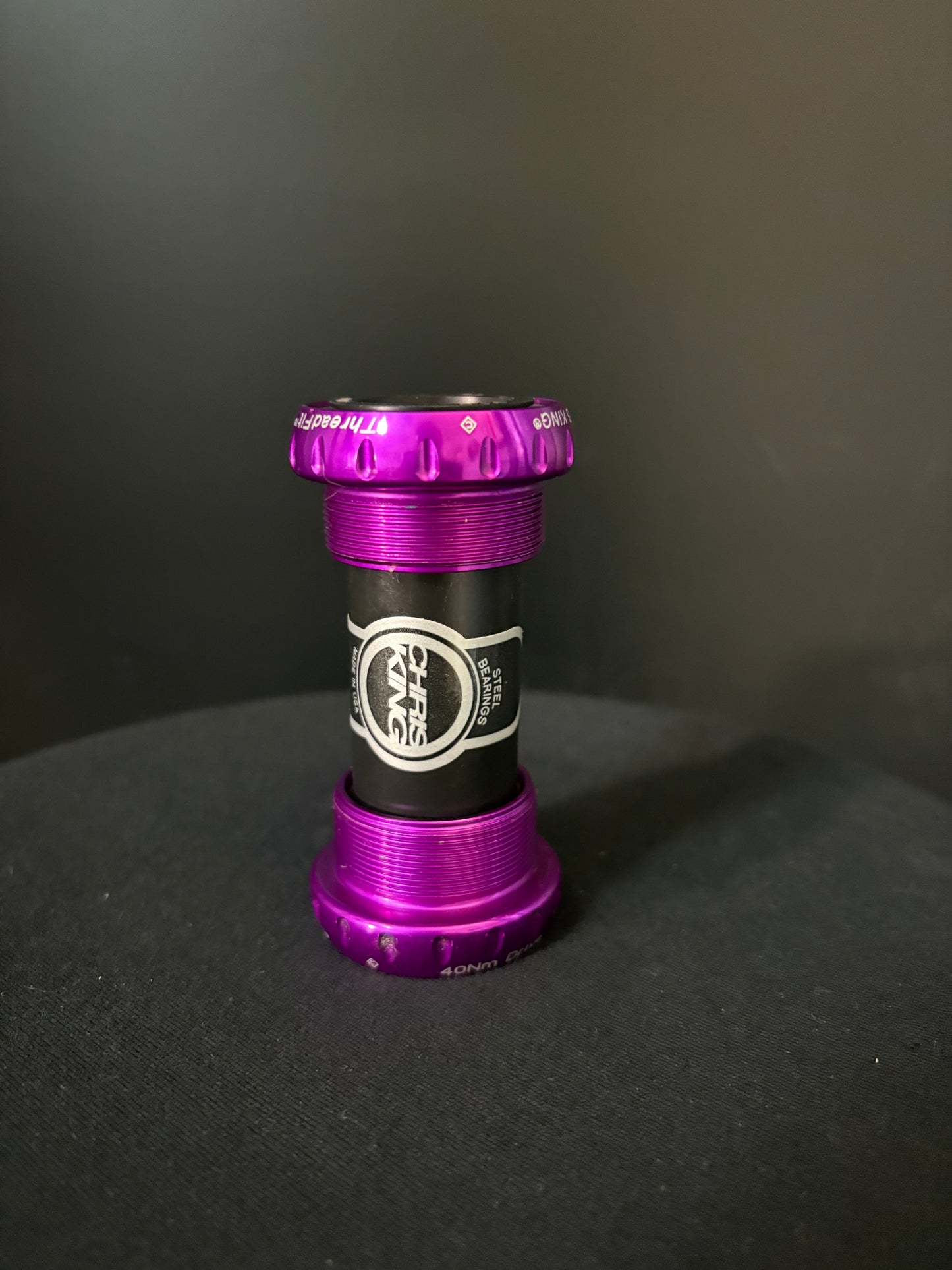 Chris King Bottom Bracket 24mm 3D Violet
