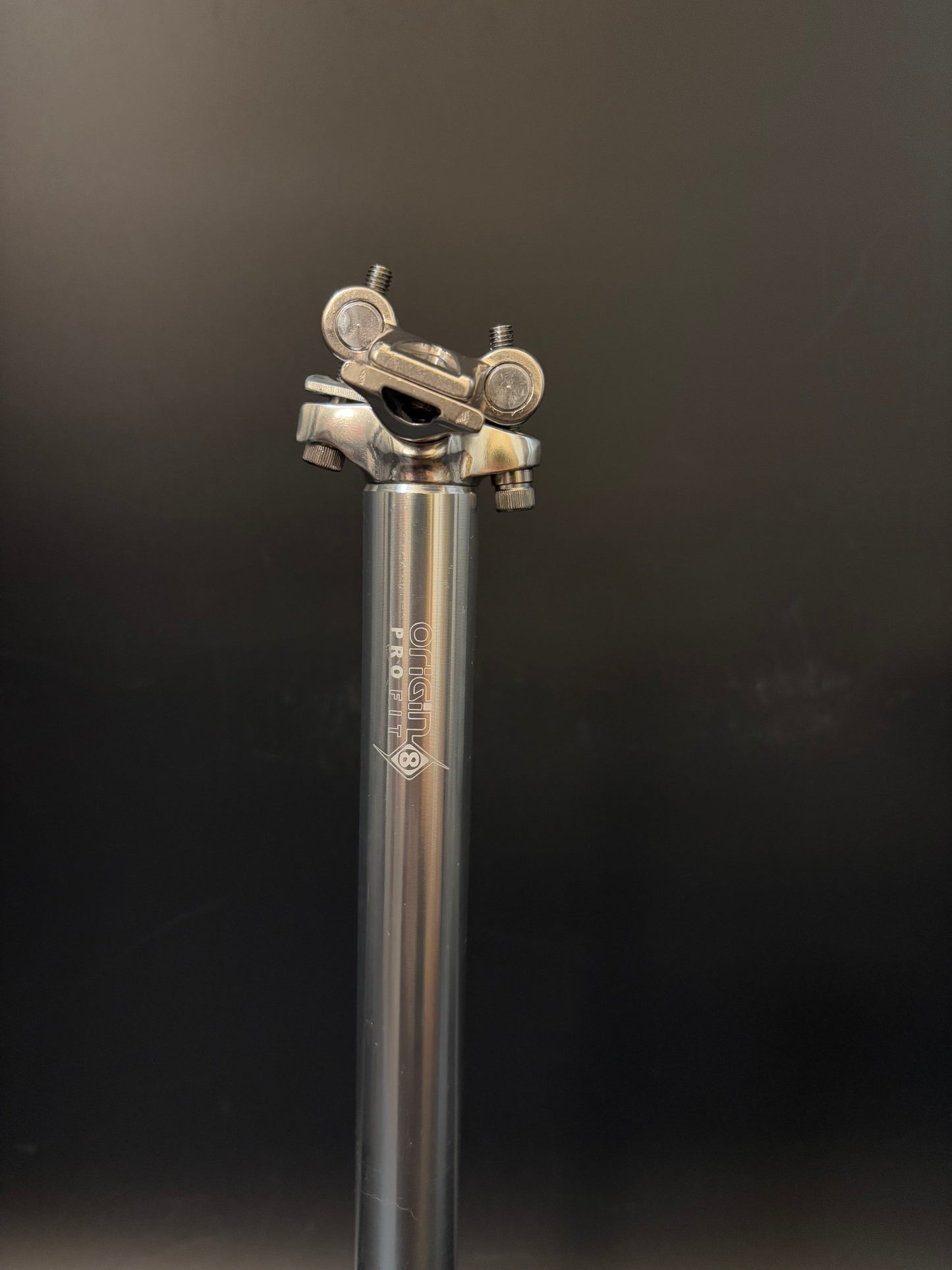 Origin 8 Pro Fit Seatpost Silver 27.2 400mm