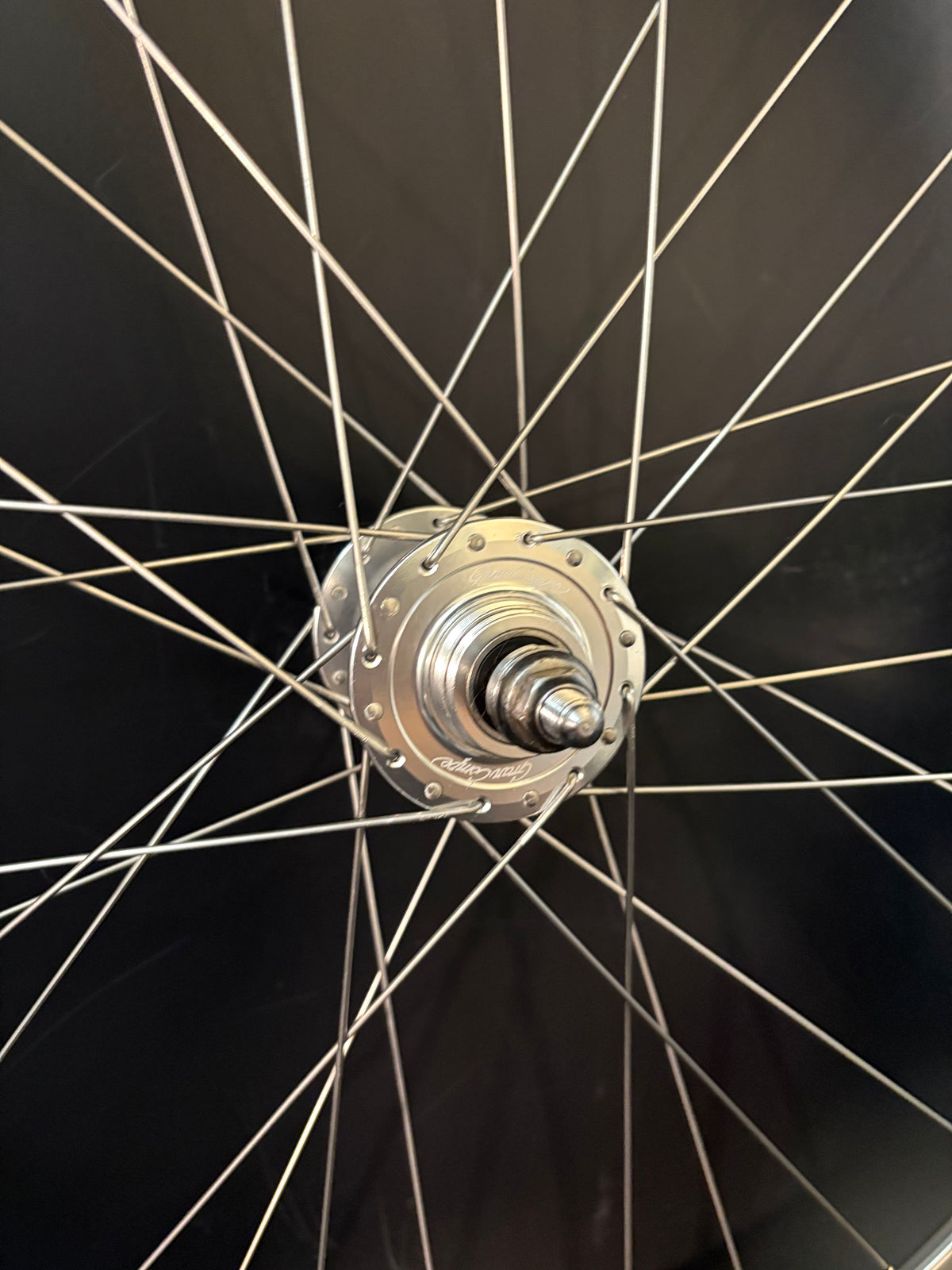 H Plus Son Formation Face / Gran Compe II Rear Wheel Silver 32h