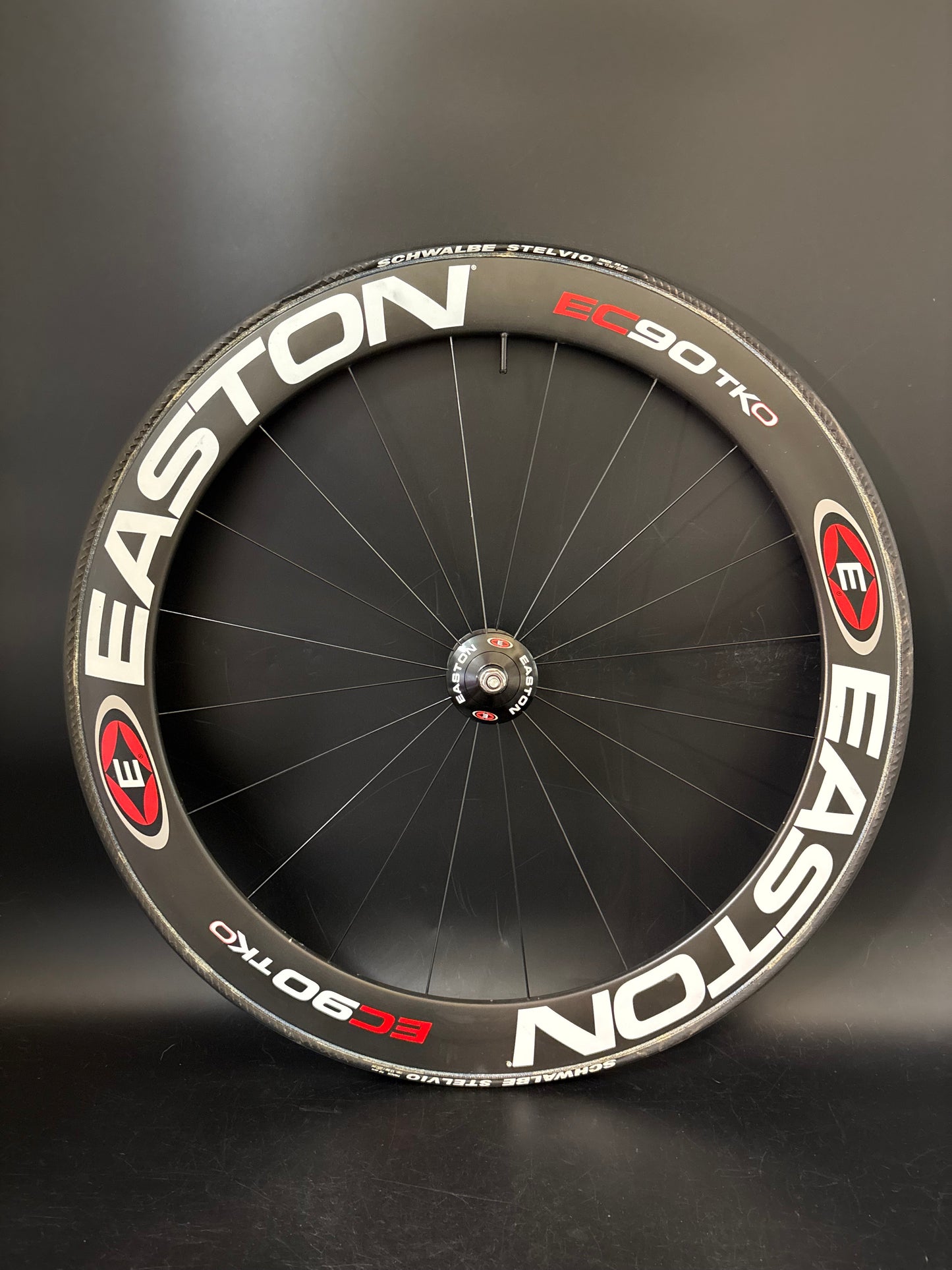 Easton EC90 TKO 55mm Carbon Tubular Wheelset 20/28h