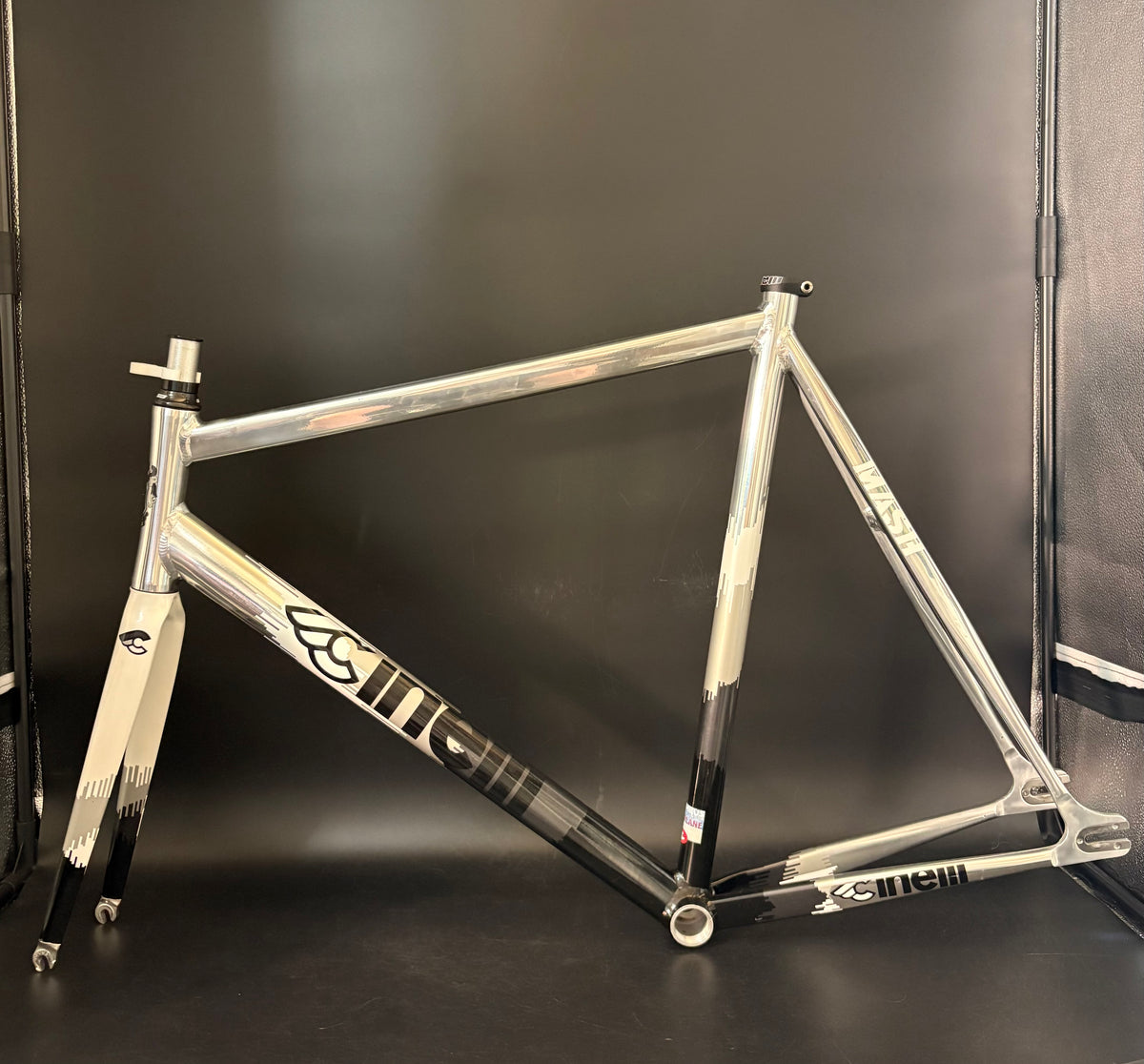 Cinelli Mash Histogram Frameset Chrome XXL