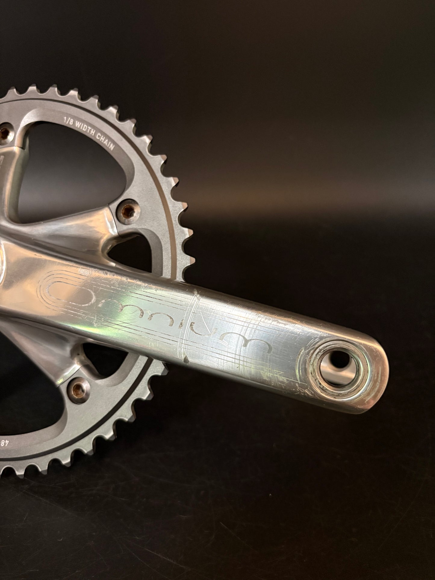 Sram Omnium Crankset Silver 165mm 48t