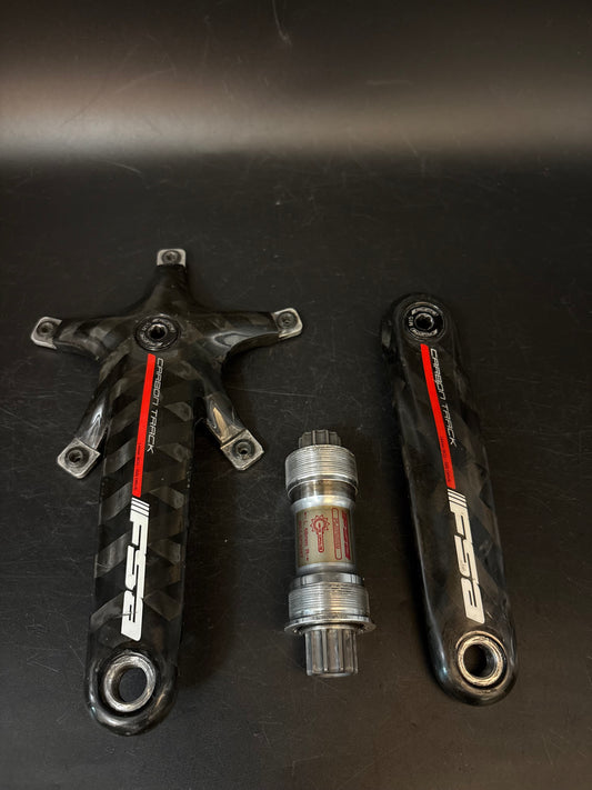 FSA Carbon Track Cranks 167.5mm