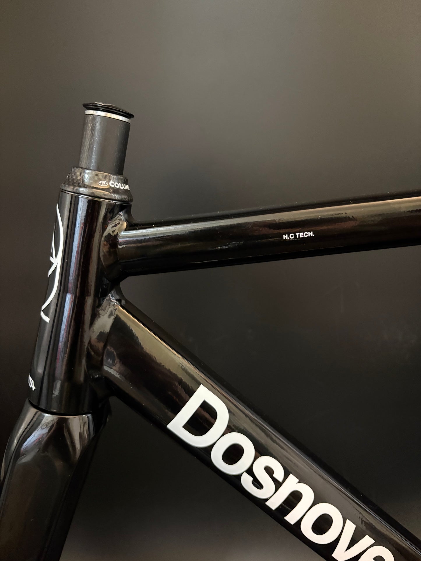Dosnoventa Los Angeles Frameset Black Medium w/ Carbon Bars + Seatpost