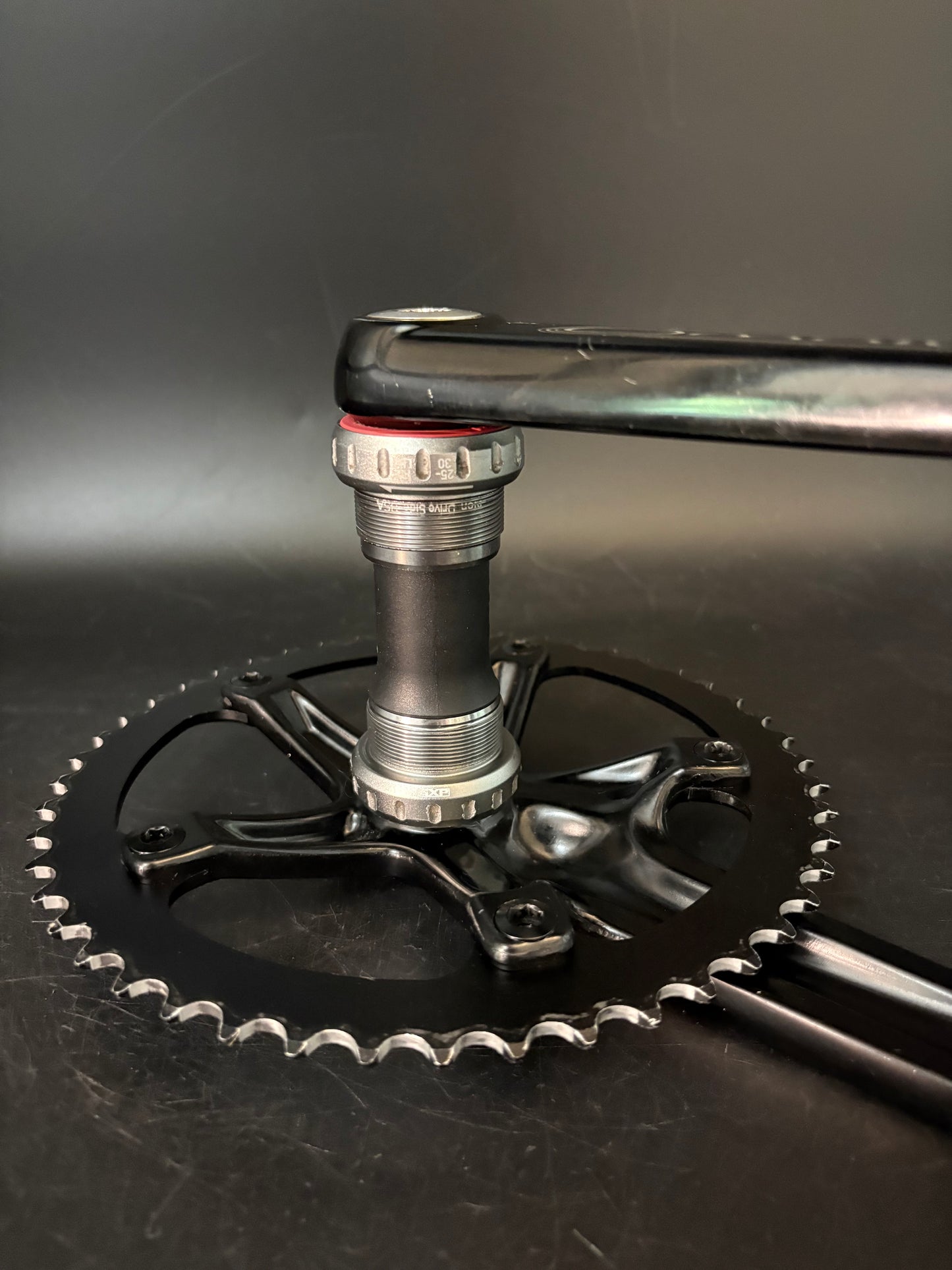 Sram Omnium Crankset Black 165mm 48t