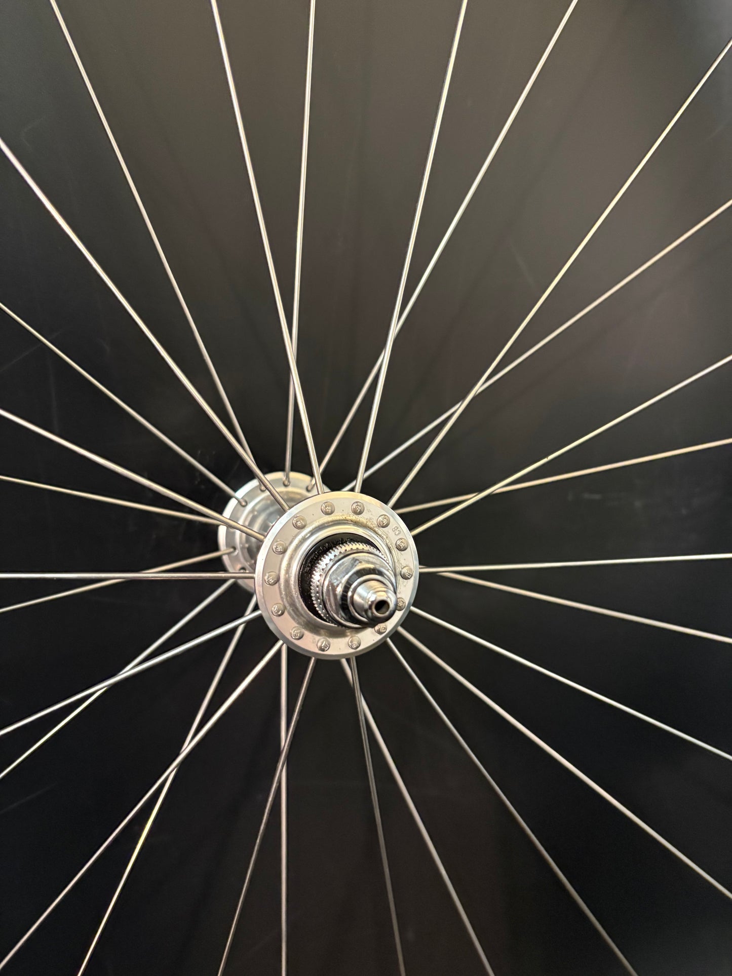 Mavic Open Pro Black / Dura Ace 7710 Wheelset 28h