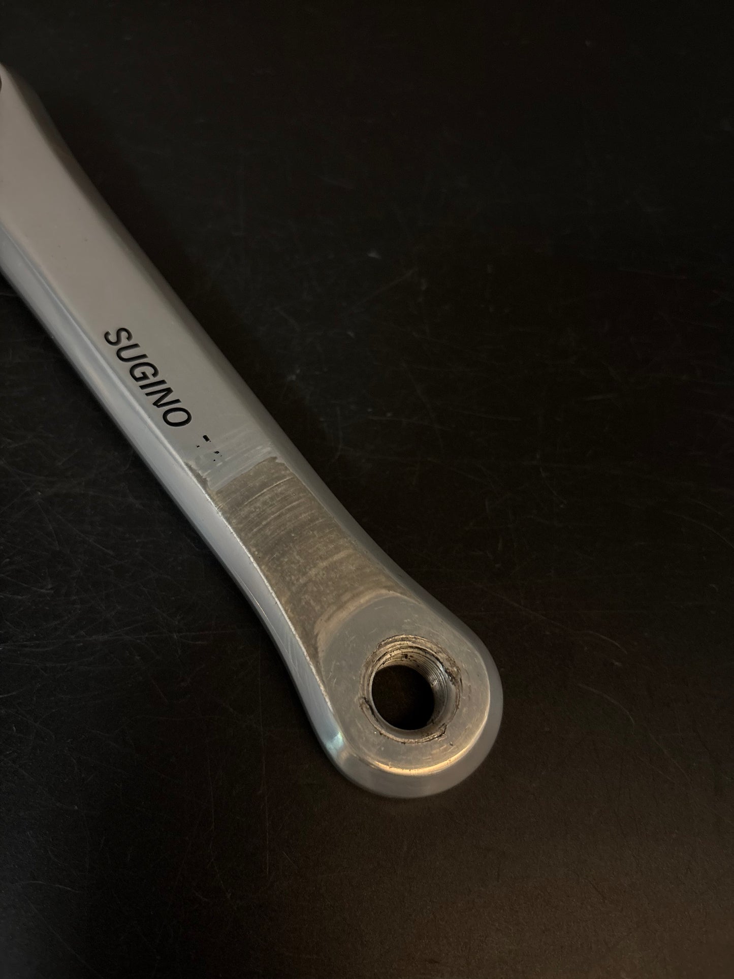 Sugino 75 Crankset Silver 170mm 47t