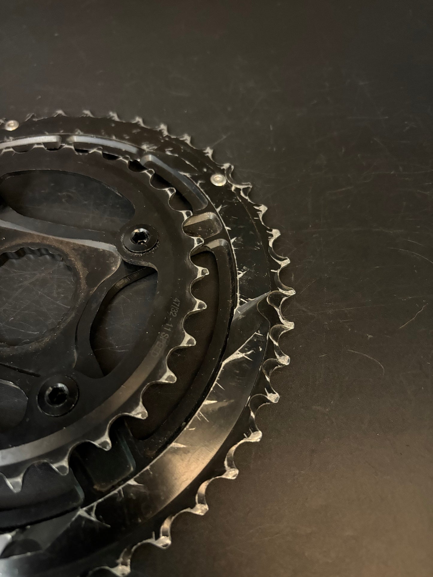 Easton EA90 Crankset Black 170mm 32/38/47t