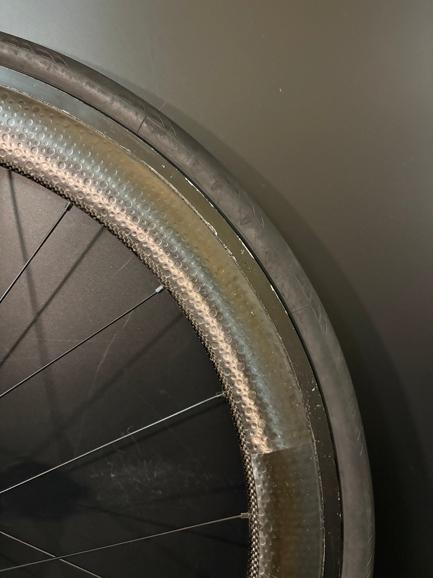 Zipp 404 Carbon Clincher / Phil Wood LF Front Wheel 24h