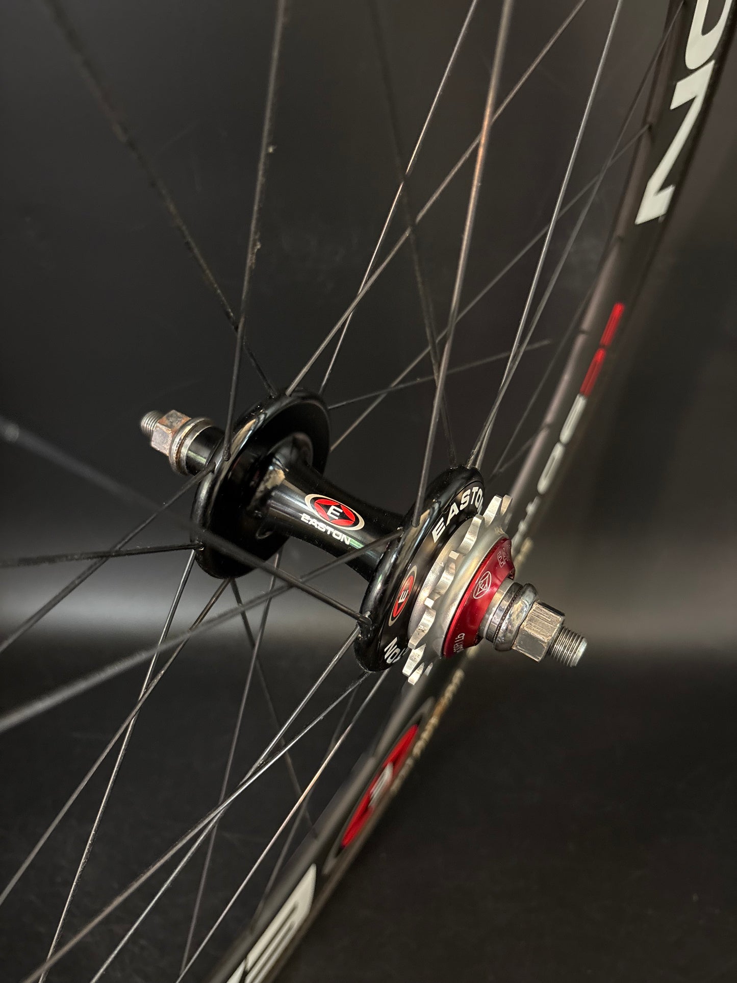 Easton EC90 TKO 55mm Carbon Tubular Wheelset 20/28h