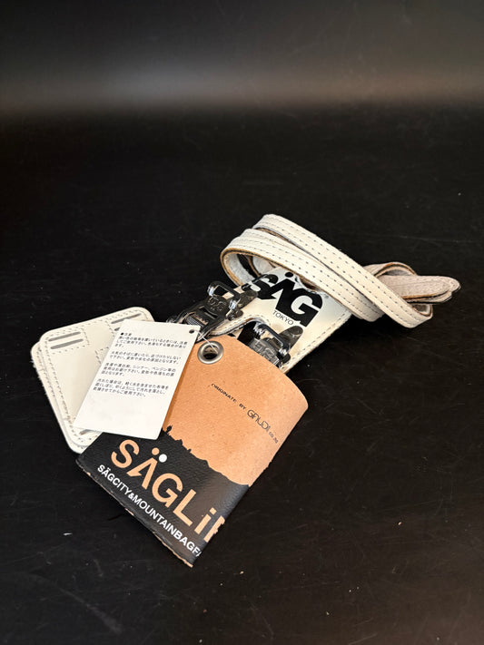 NEW Sag Double Straps White