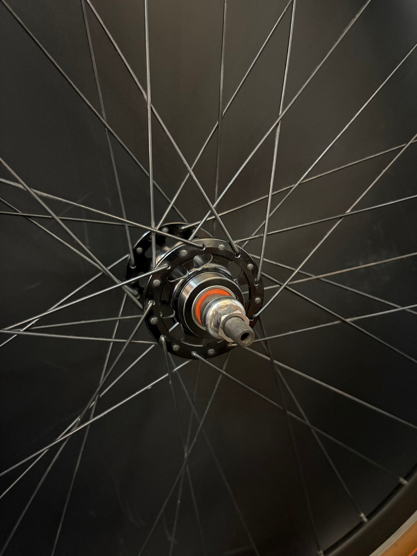 Velocity Chukker Black Machined / Origin 8 Wheelset 36h