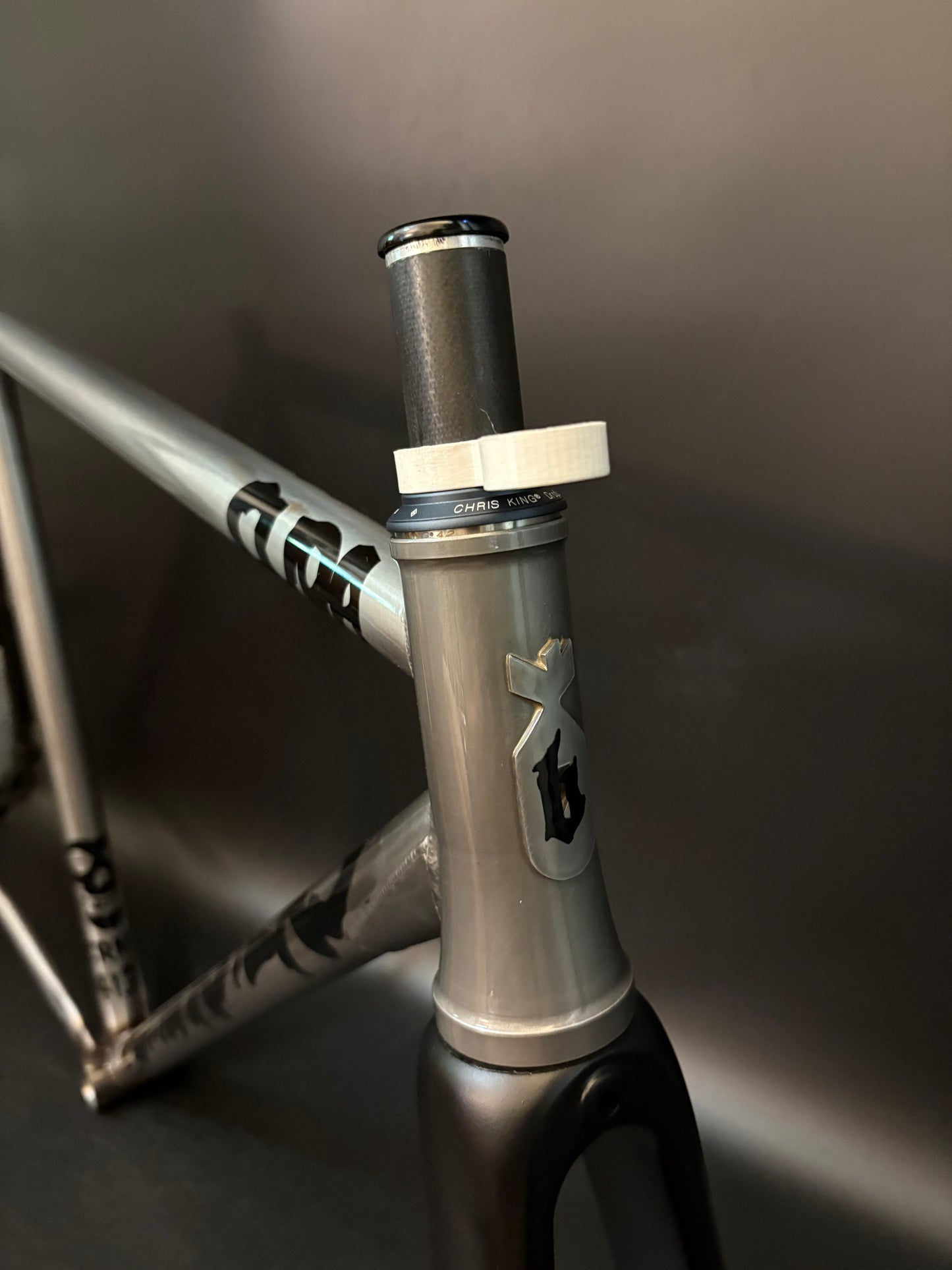 Bombardiers Cuda Frameset Raw Steel 54cm