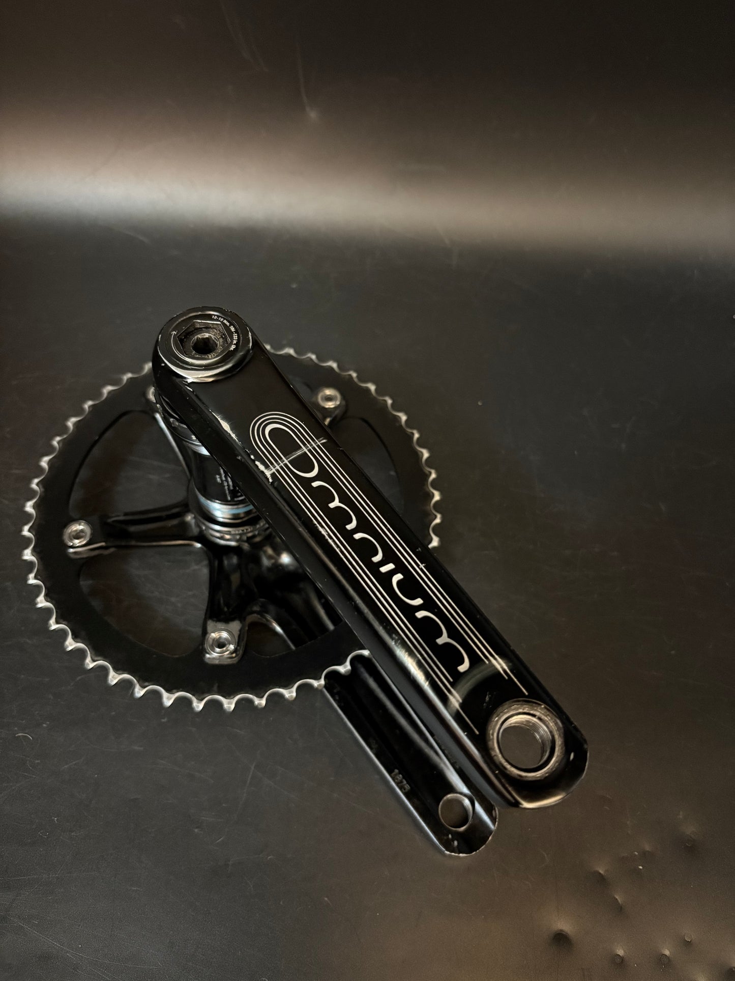 Sram Omnium Crankset Black 167.5 48t