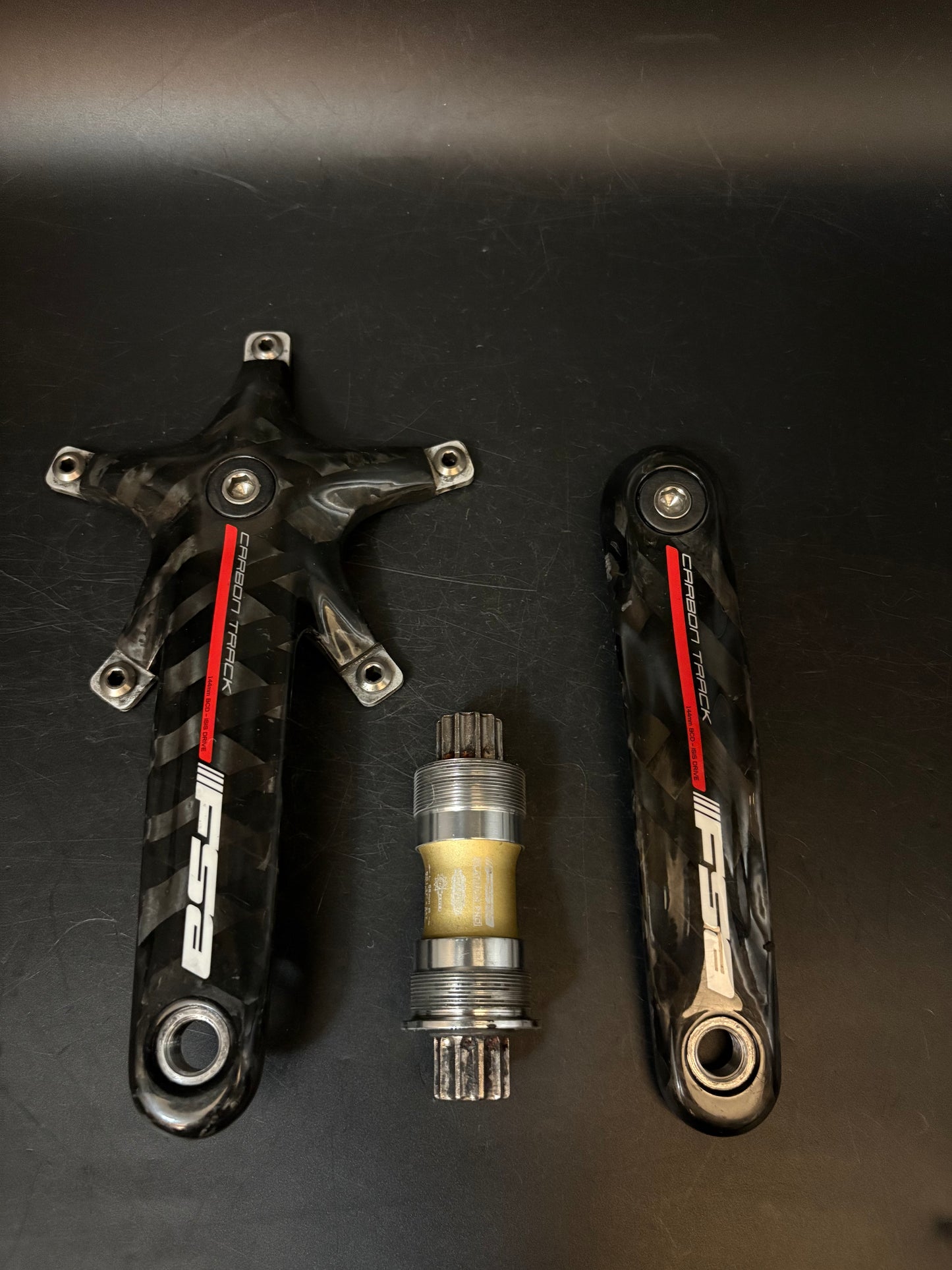 FSA Carbon Track Cranks 170mm