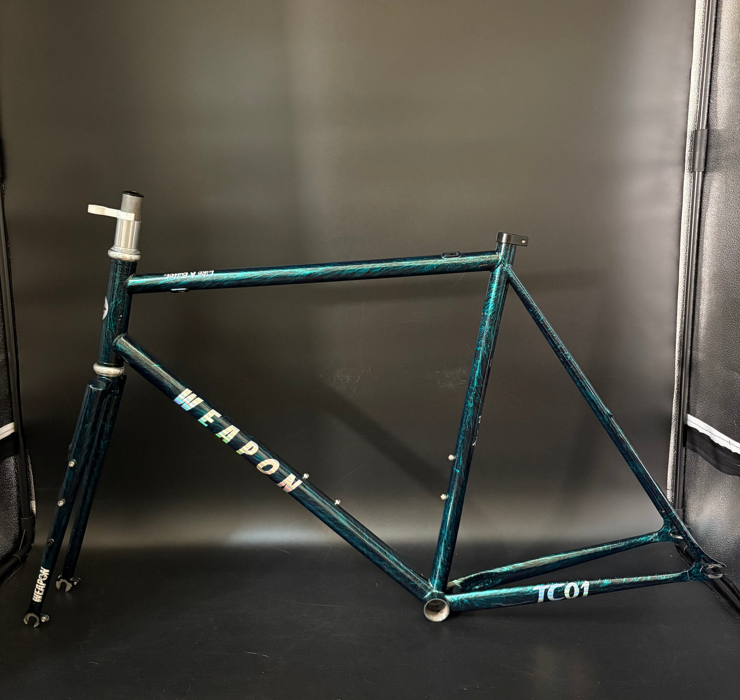 Weapon TC01 Frameset Marble Green XL 58cm