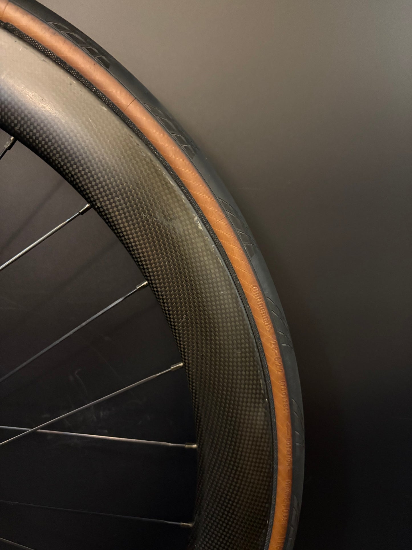 Unbranded Carbon 50mm / Paul Components HF Wheelset Black 28h
