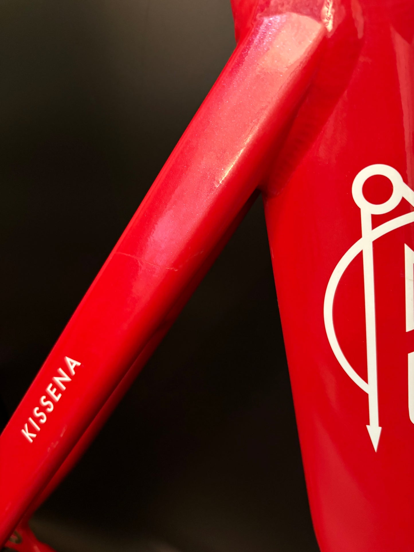Affinity Kissena Frameset Red 55cm M