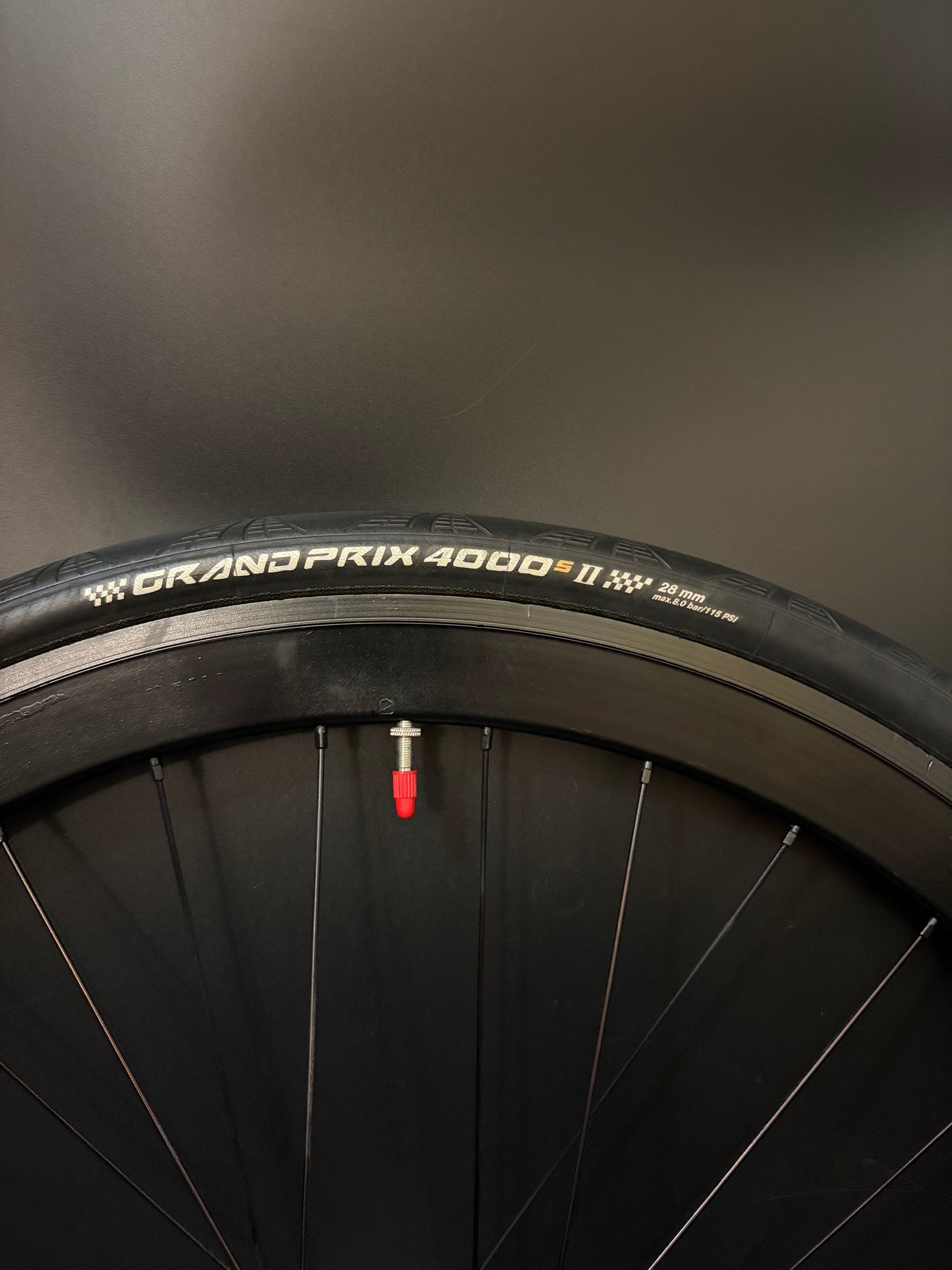 H Plus Son SL42 Black / Phil Wood White Front Wheel 32h