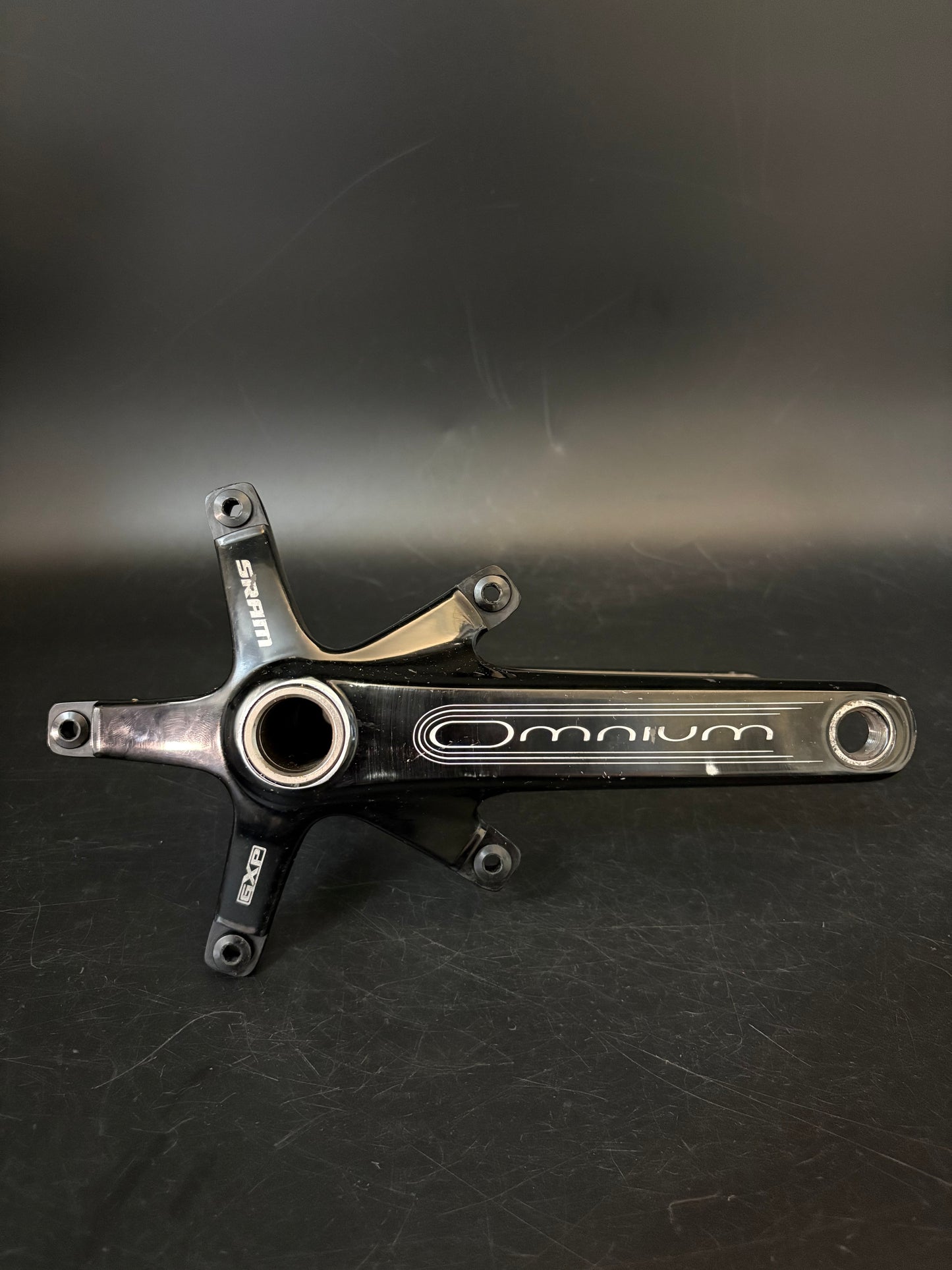 Sram Omnium Crank Arms Black 165mm
